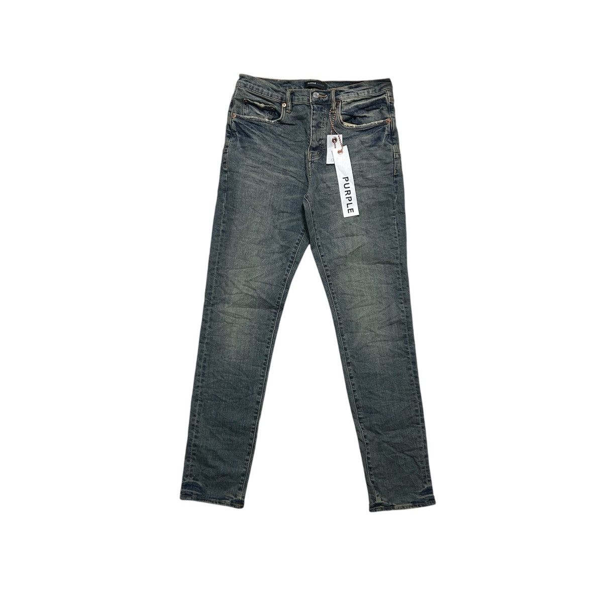 New Purple Brand Aged Straight Leg Jeans Size 30