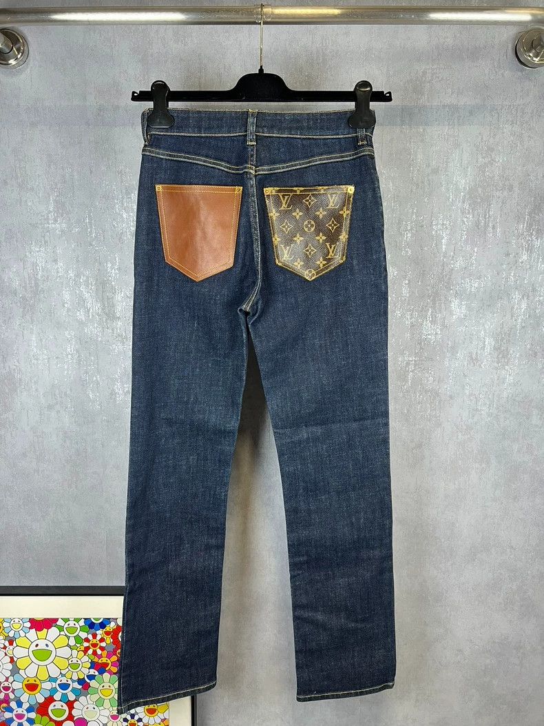 Louis Vuitton Louis Vuitton Reading Pocket Jeans Size 34" / US 12 / IT 48 - 1 Thumbnail