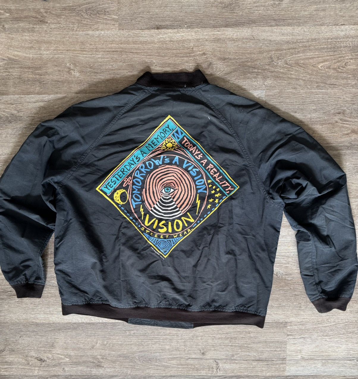 Vision Streetwear 80s Vision Street Wear Stadium Jacket Size US L / EU 52-54 / 3 - 1 Thumbnail