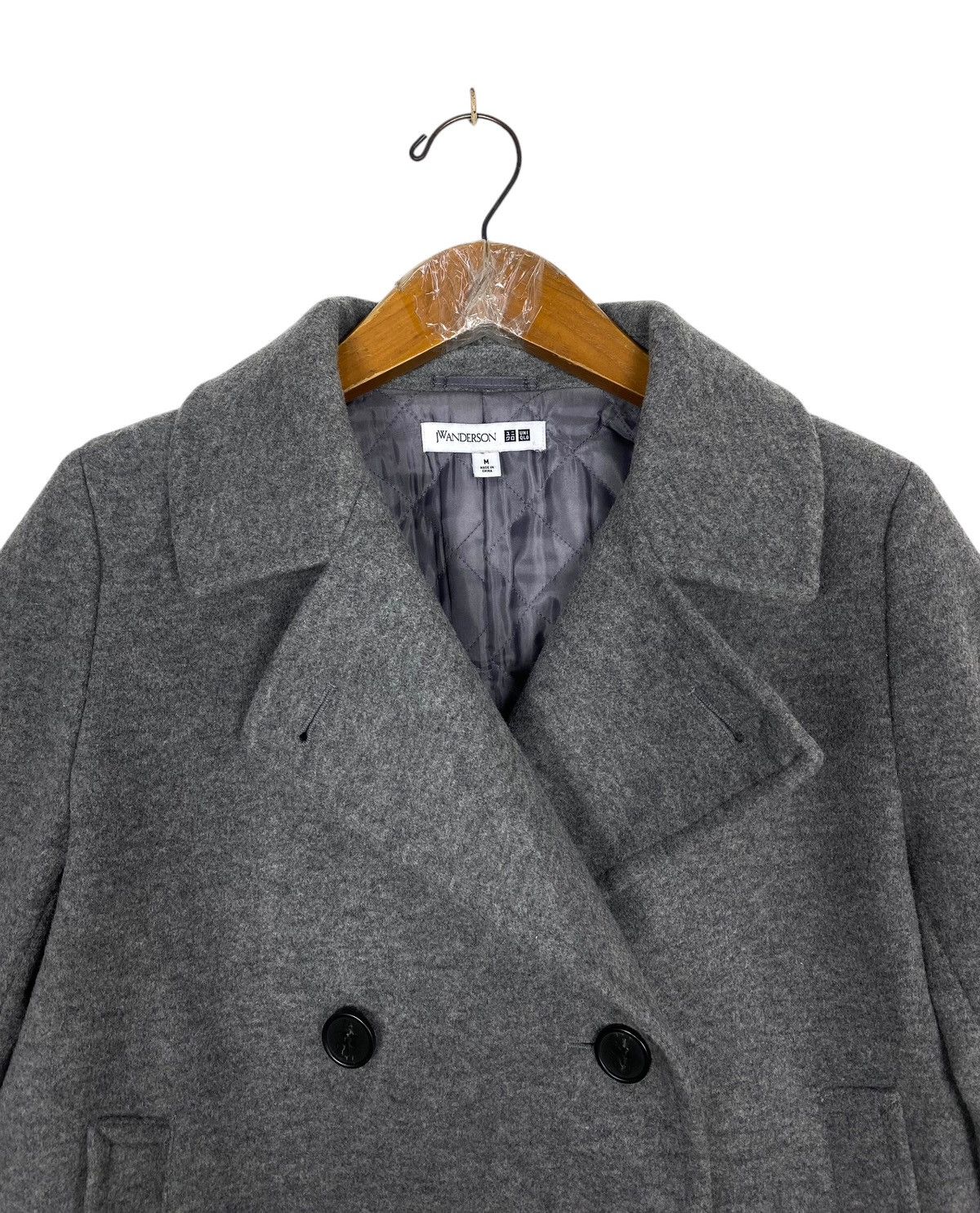 JW Anderson × Uniqlo Rare‼️ J. W. Anderson X Uniqlo Double Collar Wool Coat Size S / US 4 / IT 40 - 4 Thumbnail