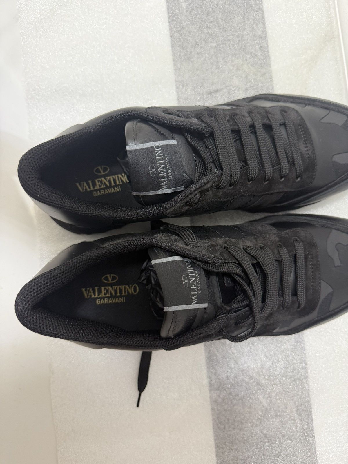Valentino Valentino Garavani Rockrunner – Black/Black Camo – Size 46 Size US 13 / EU 46 - 12 Thumbnail