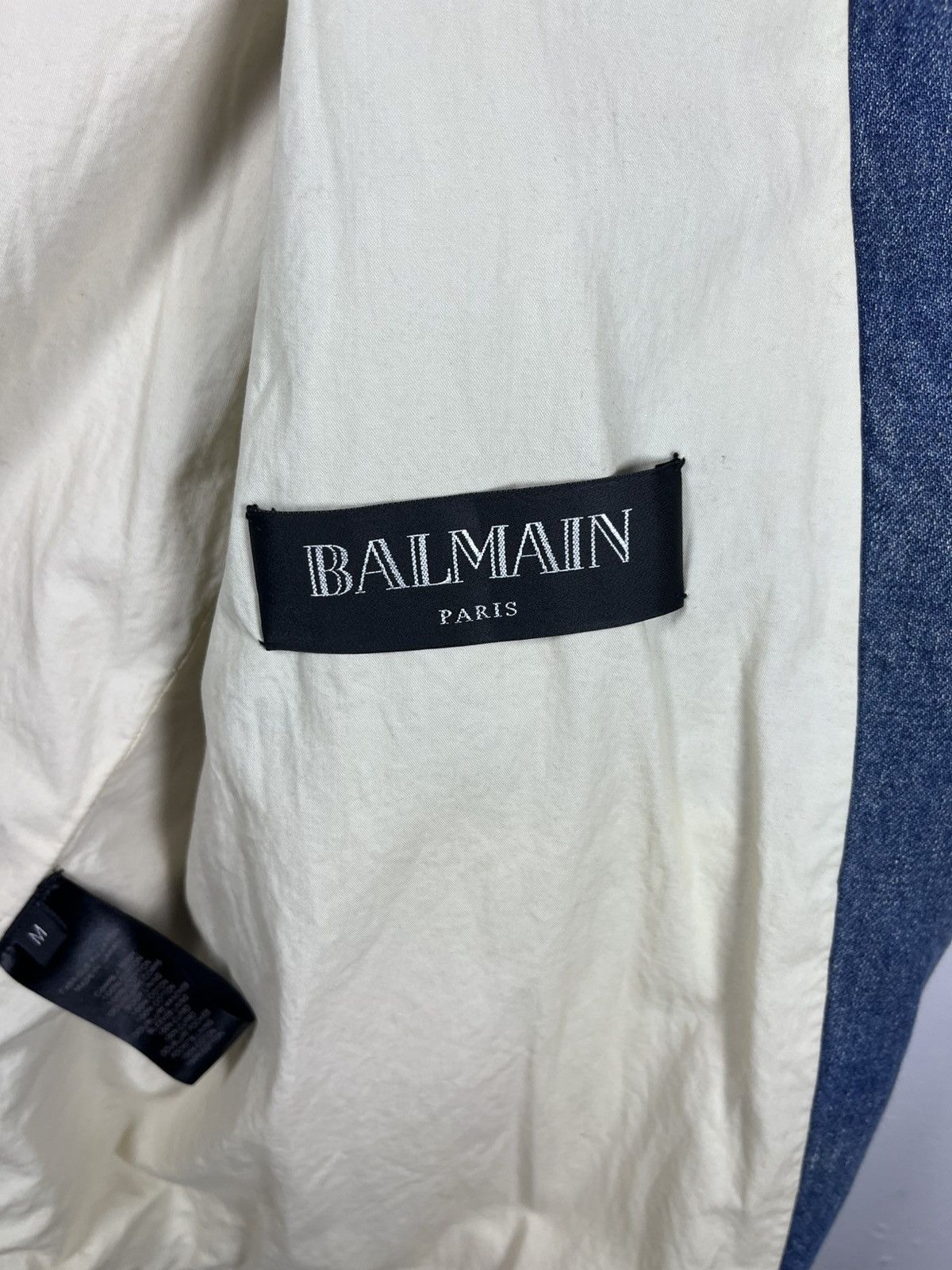 Balmain Balmain denim jacket Size US M / EU 48-50 / 2 - 5 Thumbnail