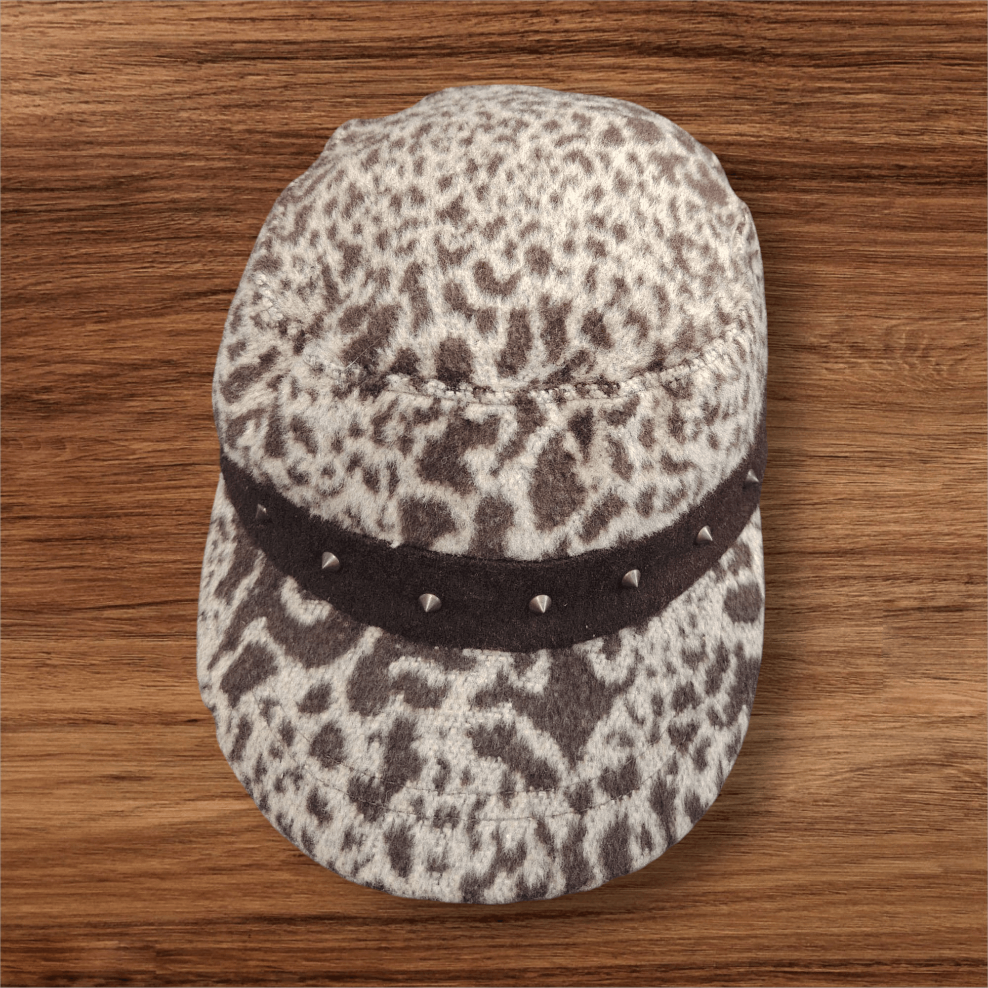 If Six Was Nine Japanese Leopard Camou I6W9 style LGB Military design cap Size ONE SIZE - 4 Thumbnail