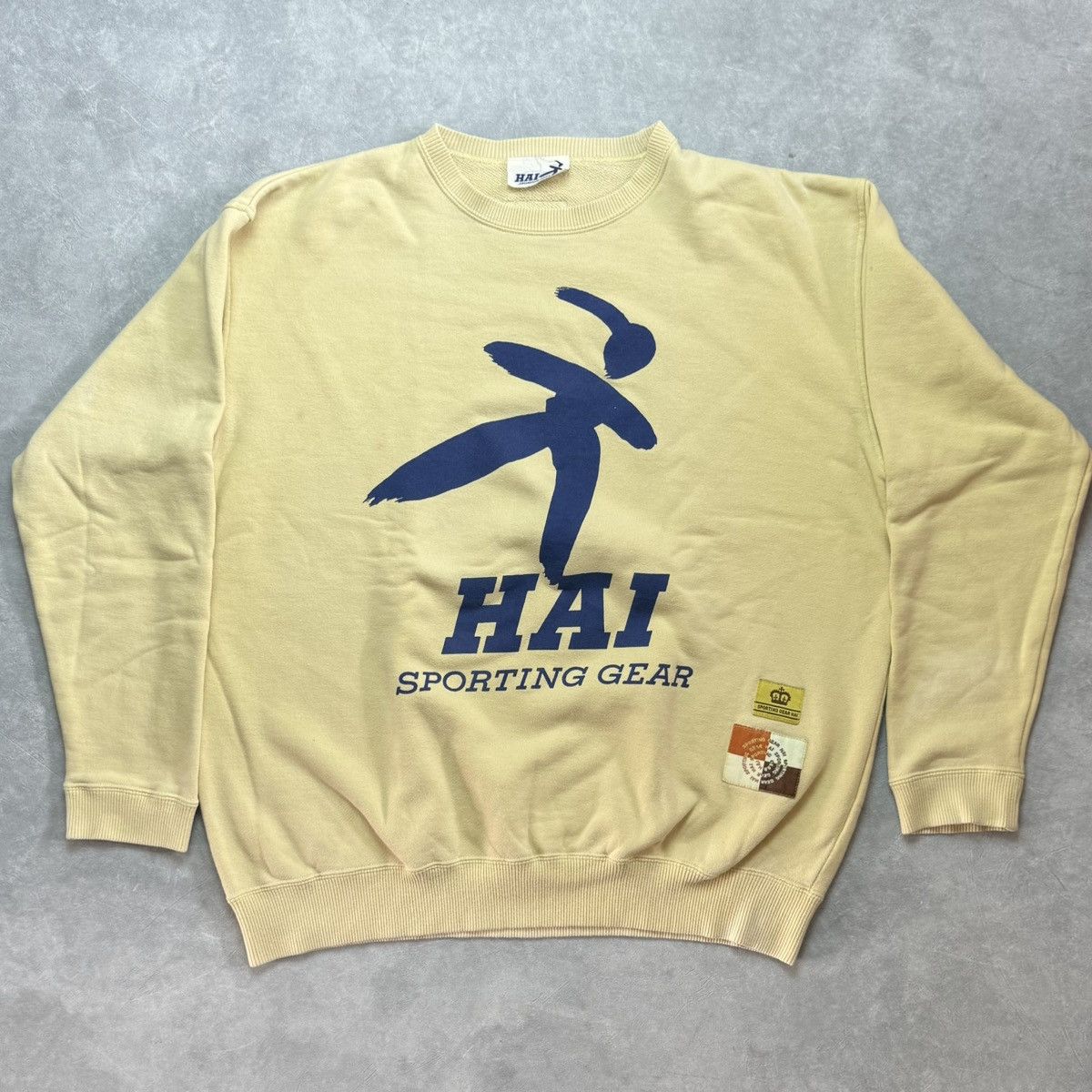 Hai Sporting Gear Vintage Issey Miyake Hai Sporting Gear Logo Crewneck Size US M / EU 48-50 / 2 - 1 Thumbnail