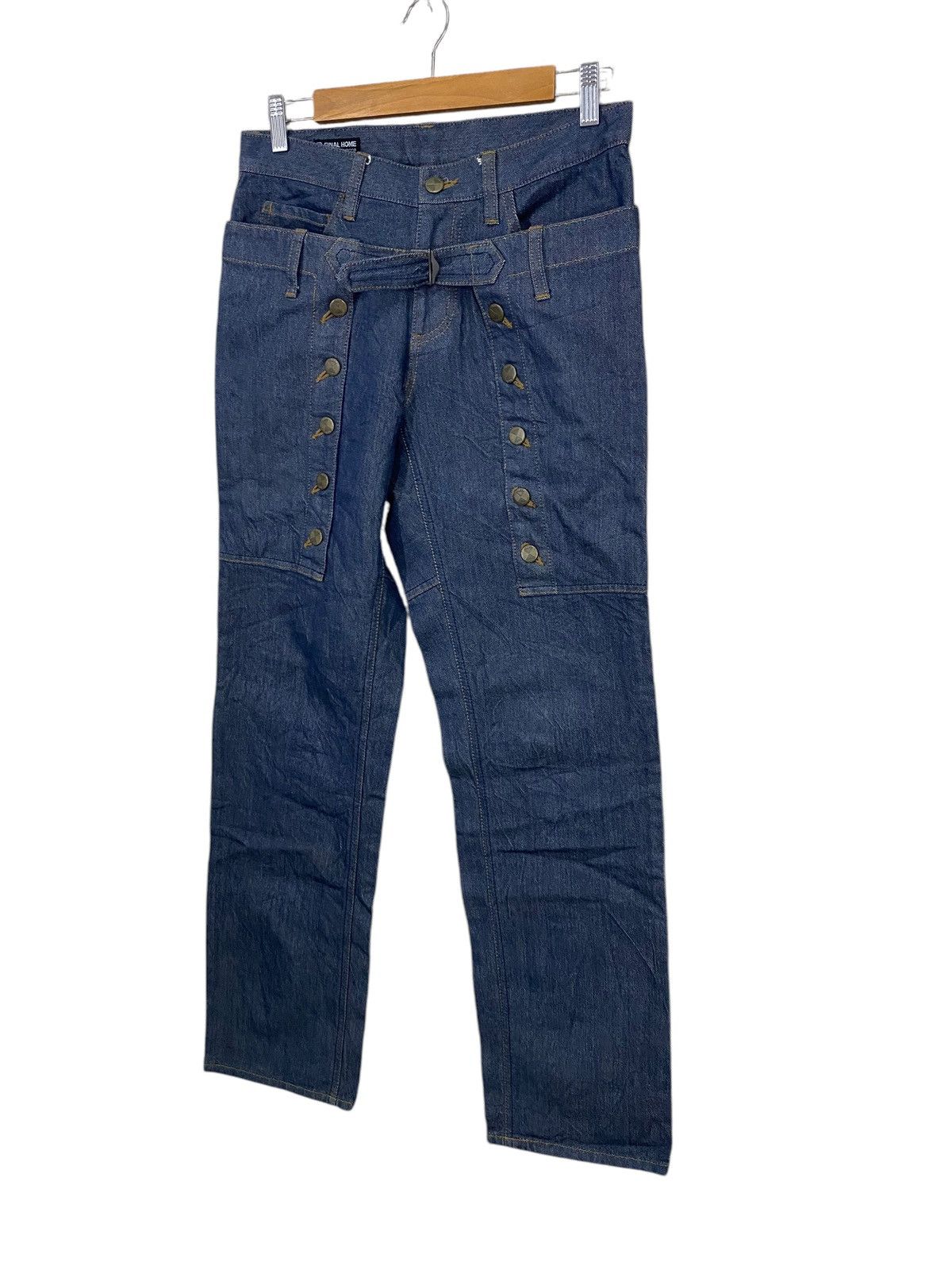 Final Home 🔥FINAL HOME🔥 DENIM PANTS UTILITY SURVIVAL TROUSER Size US 30 / EU 46 - 3 Thumbnail