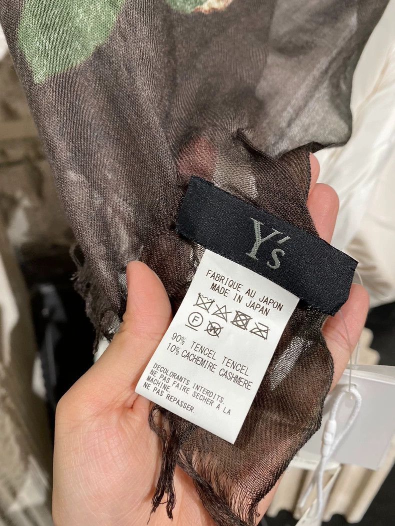 Y's Y's Tencel cashmere scarf Size ONE SIZE - 8 Thumbnail