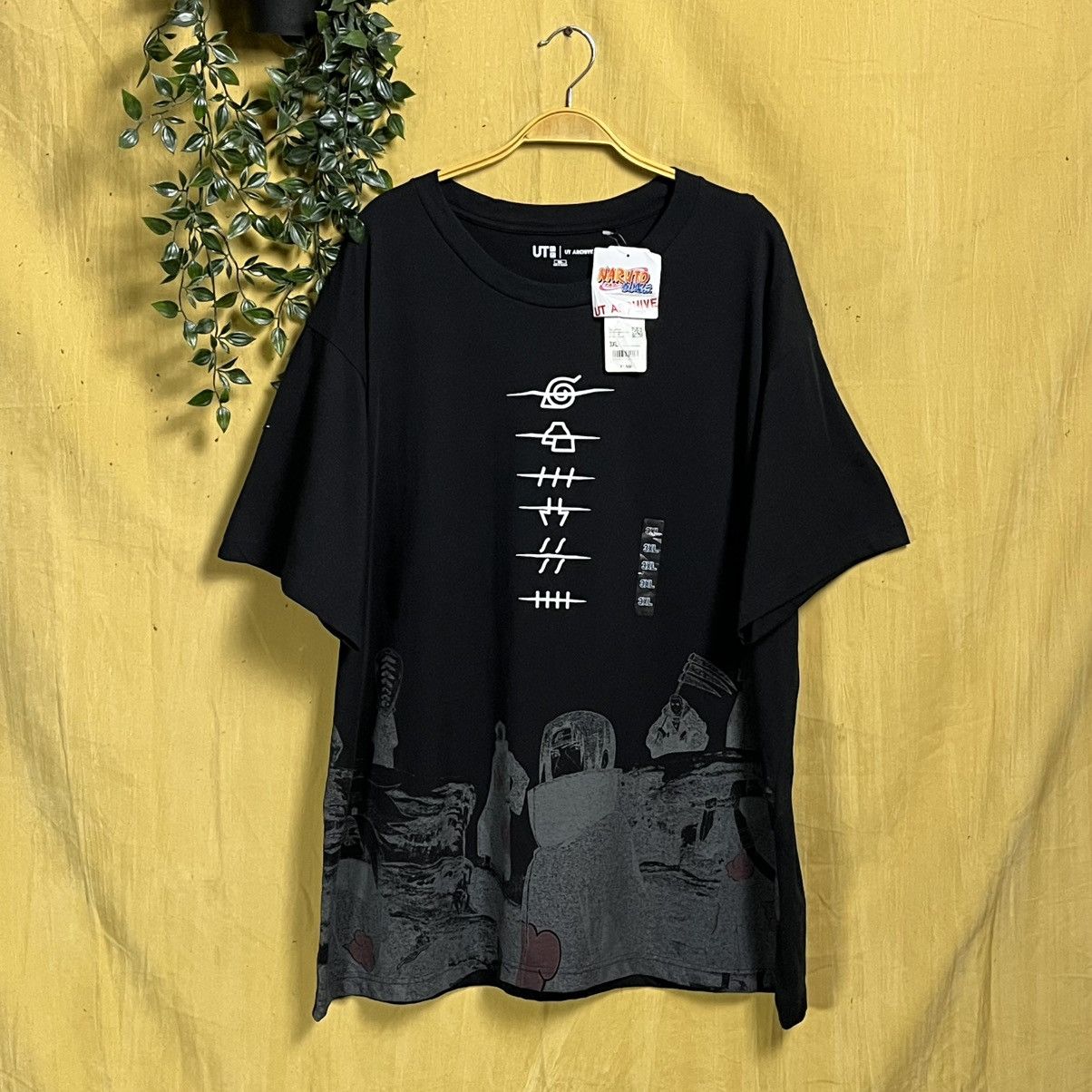 Anime × Uniqlo NWT Uniqlo x Naruto Akatsuki Size US XXL / EU 58 / 5 - 1 Thumbnail