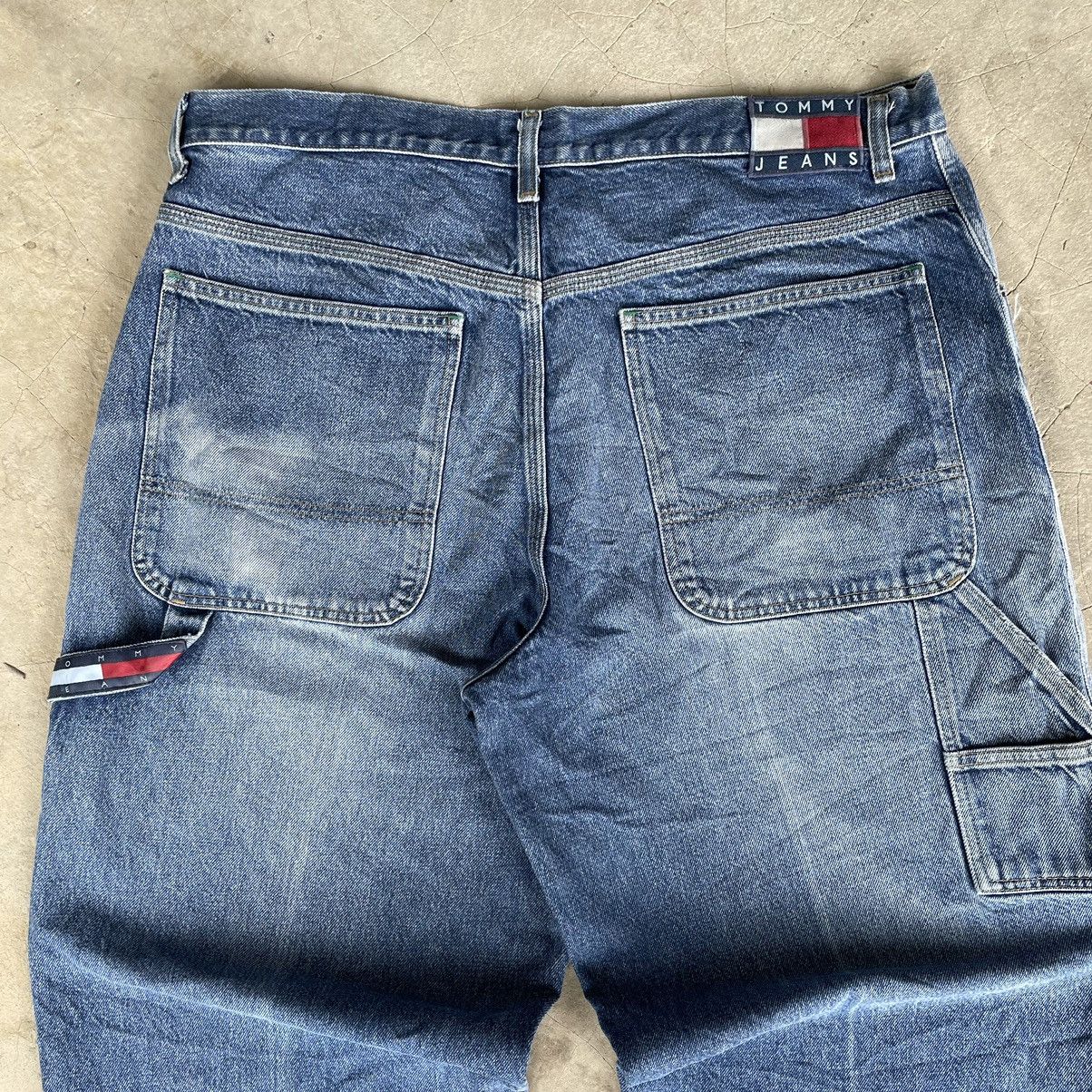 JNCO TOMMY HILLFIGER BAGGY HIP HOP SKATE BIG FLAG CARPENTER JEANS Size US 40 / EU 56 - 13 Thumbnail