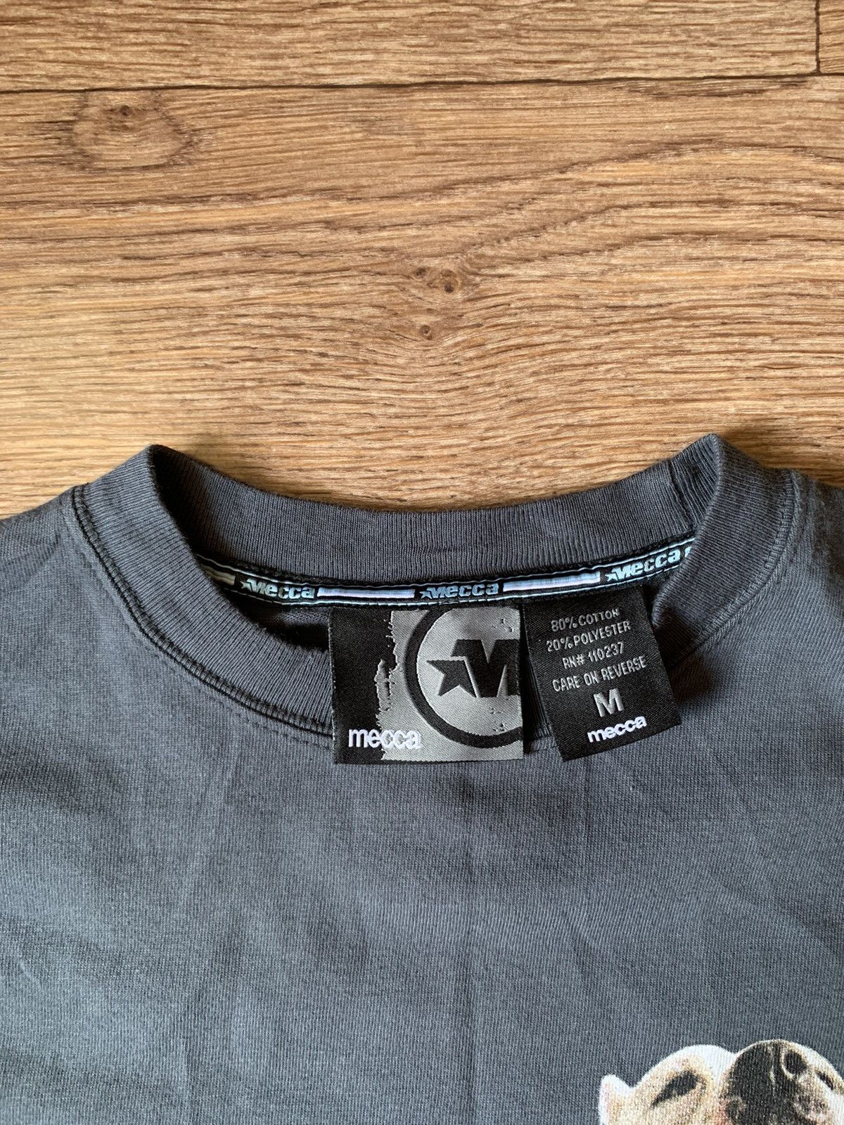 Mecca × Vintage Vintage Y2K Mecca Jeans Co Embroidered Graphic Tee Size US M / EU 48-50 / 2 - 5 Thumbnail