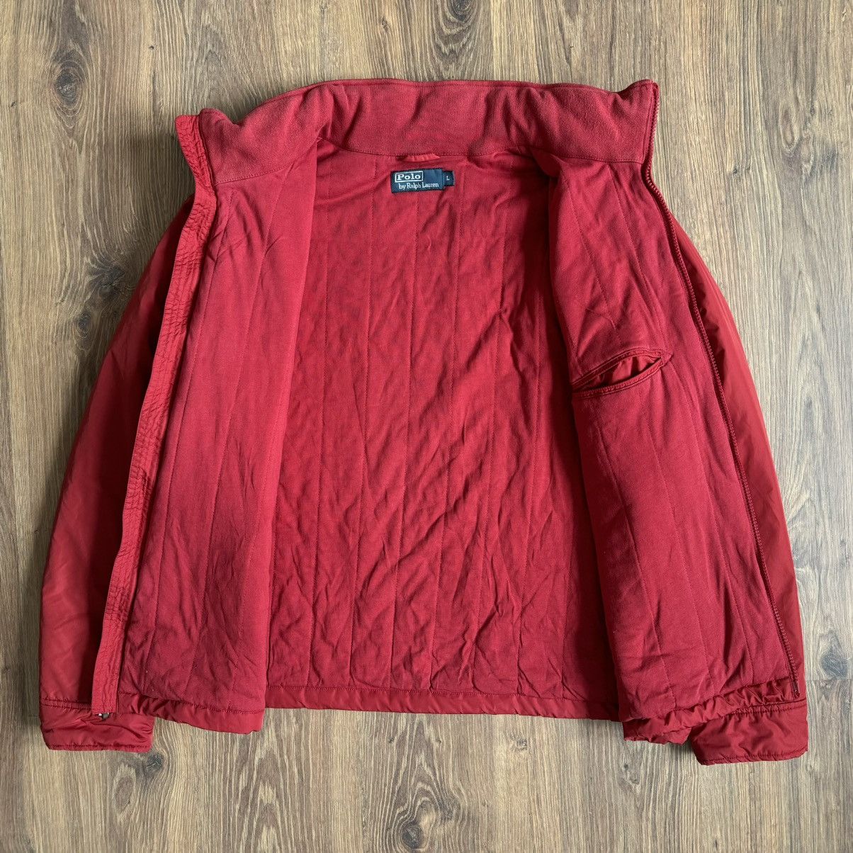 Polo Ralph Lauren Polo Ralph Lauren Full Zip Jacket Men’s L Red Size US L / EU 52-54 / 3 - 4 Thumbnail
