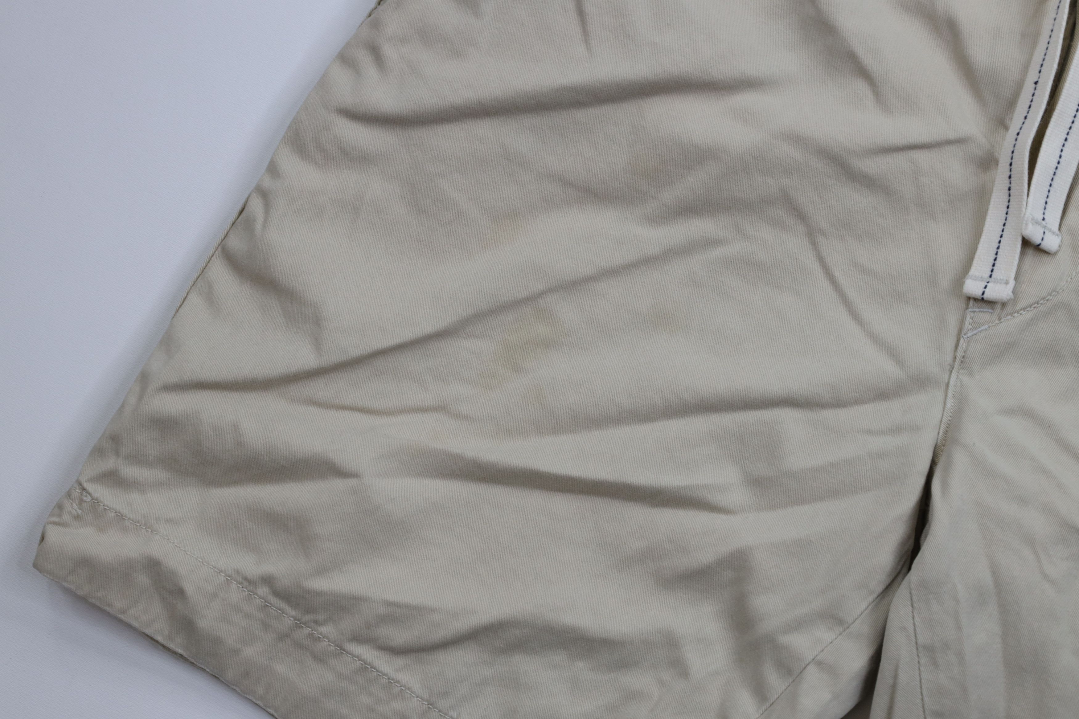 Ralph Lauren Vintage 90s Ralph Lauren Fit Heavyweight Shorts Beige Size US 38 / EU 54 - 5 Thumbnail