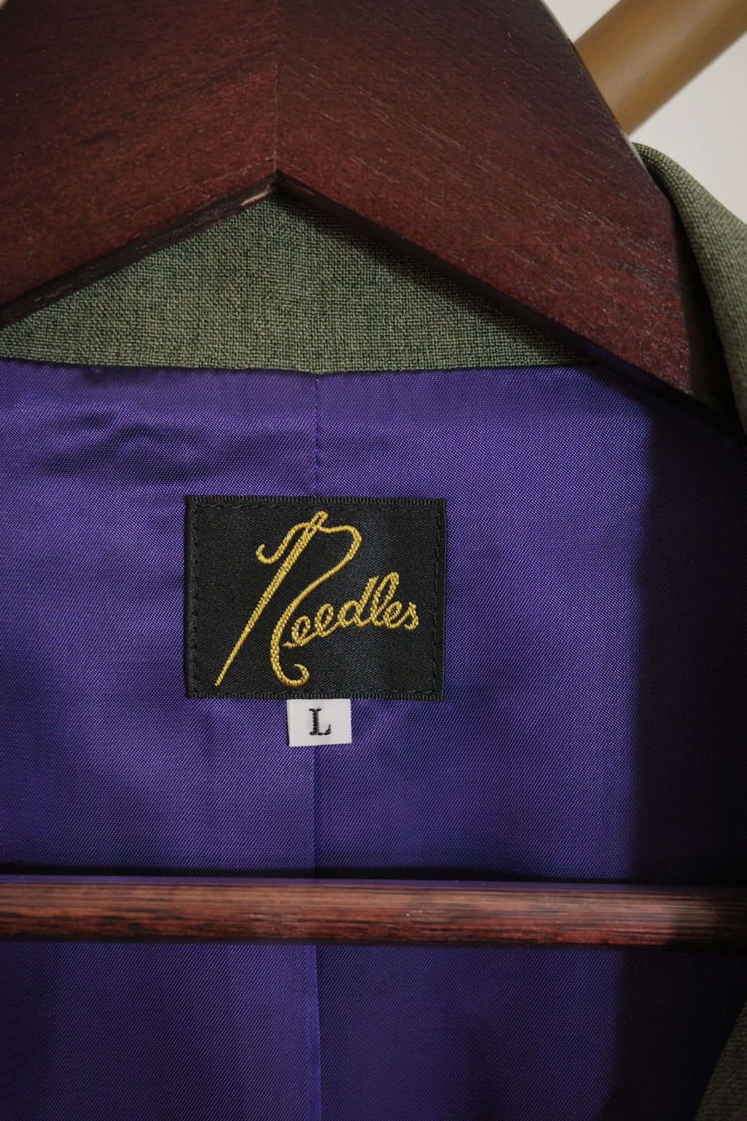 Needles Needles Papillon Embroidered Raglan Jacket Size 48R - 4 Thumbnail