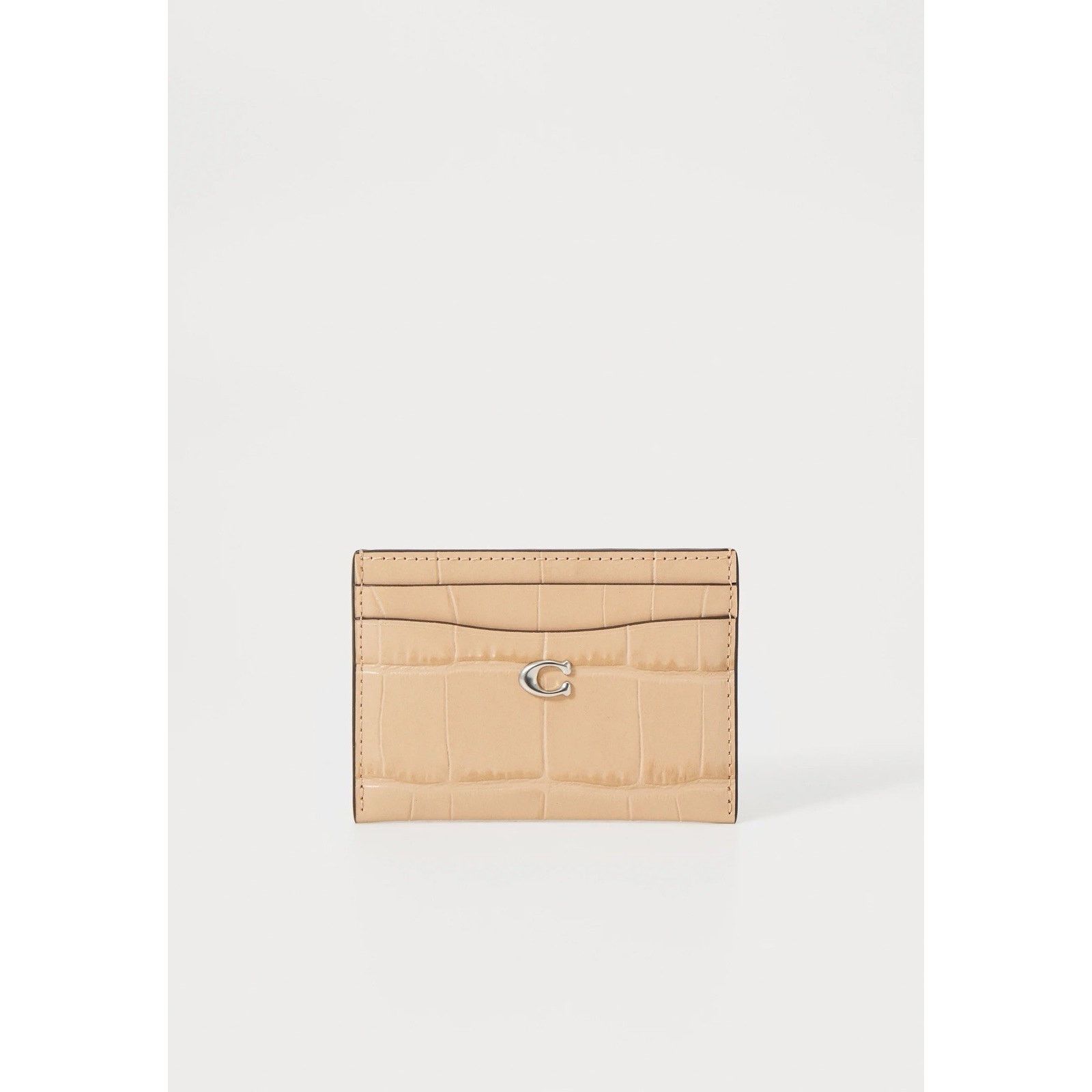 Coach NWT Coach Essential Card Case Buff CP445 Leather Size ONE SIZE - 5 Thumbnail