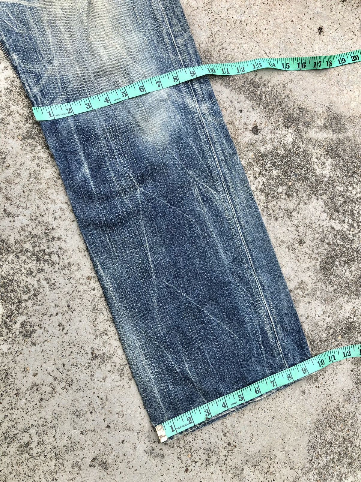 Edwin EDWIN BLUE TRIP BUCKLE BACK DISTRESSED DENIM Size US 37 - 11 Thumbnail