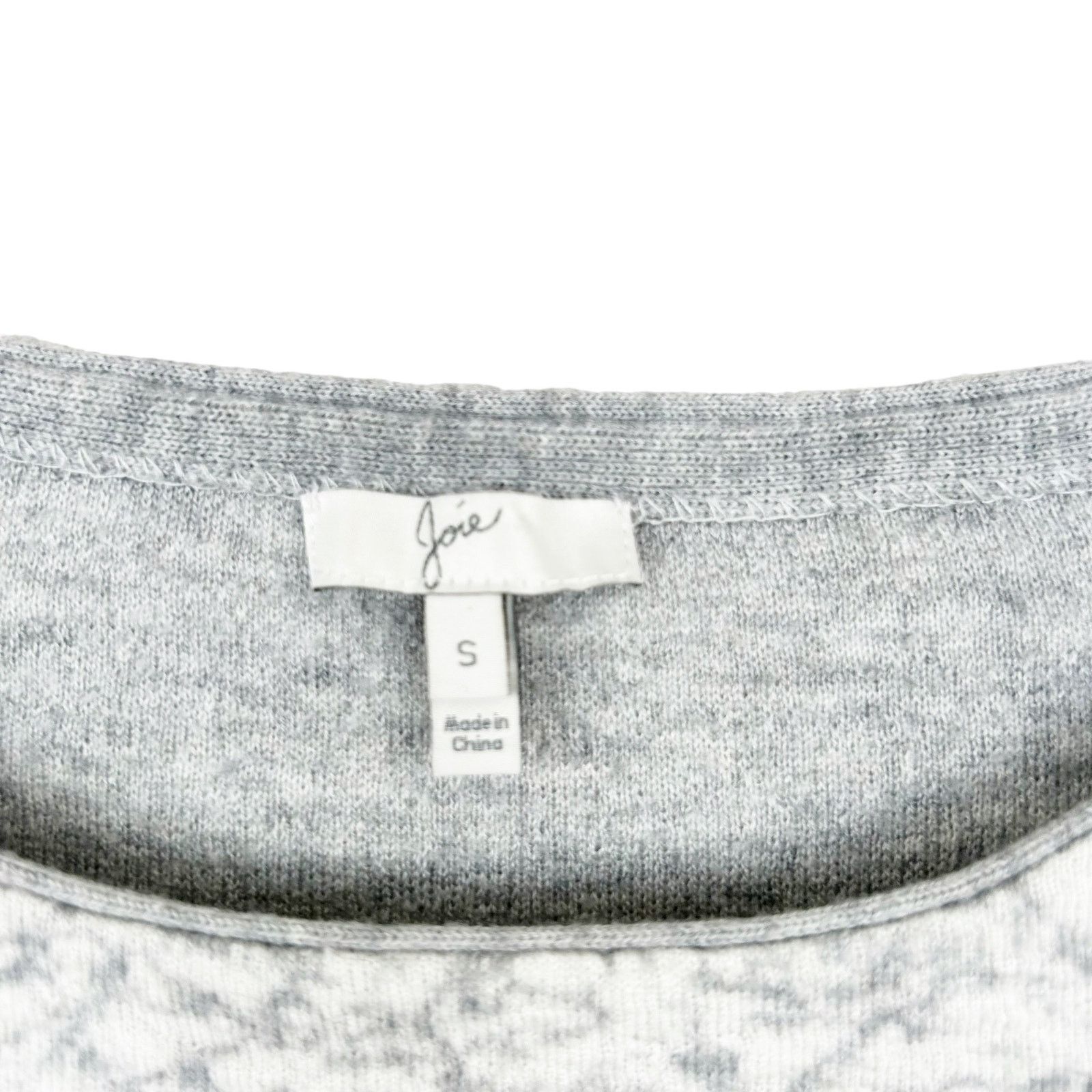 Joie Joie Gray Wool Cashmere Sweater Sz S Size S / US 4 / IT 40 - 2 Thumbnail