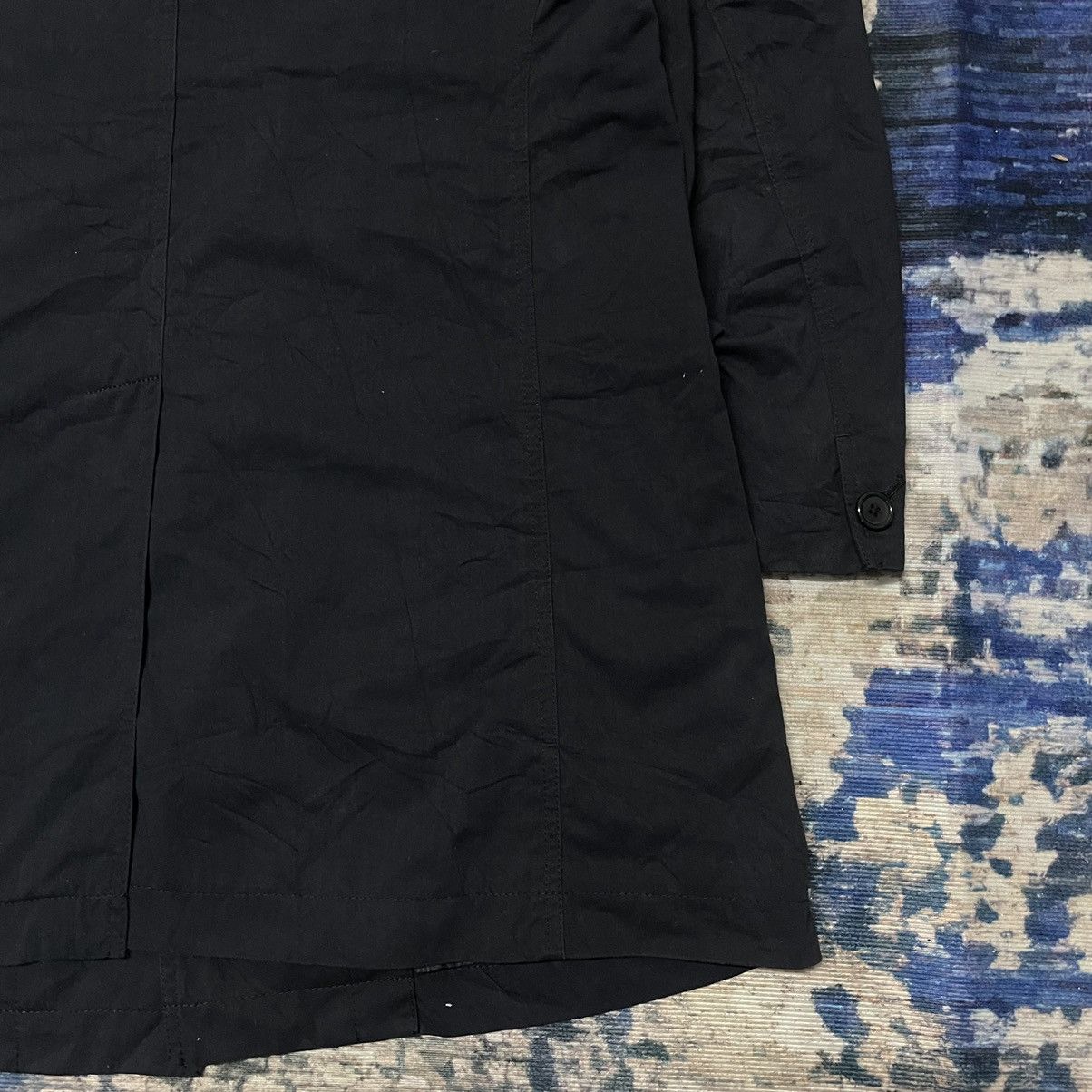 Lacoste Vintage Lacoste Long Coat Button Jacket Black Faded Nice Size US M / EU 48-50 / 2 - 14 Thumbnail