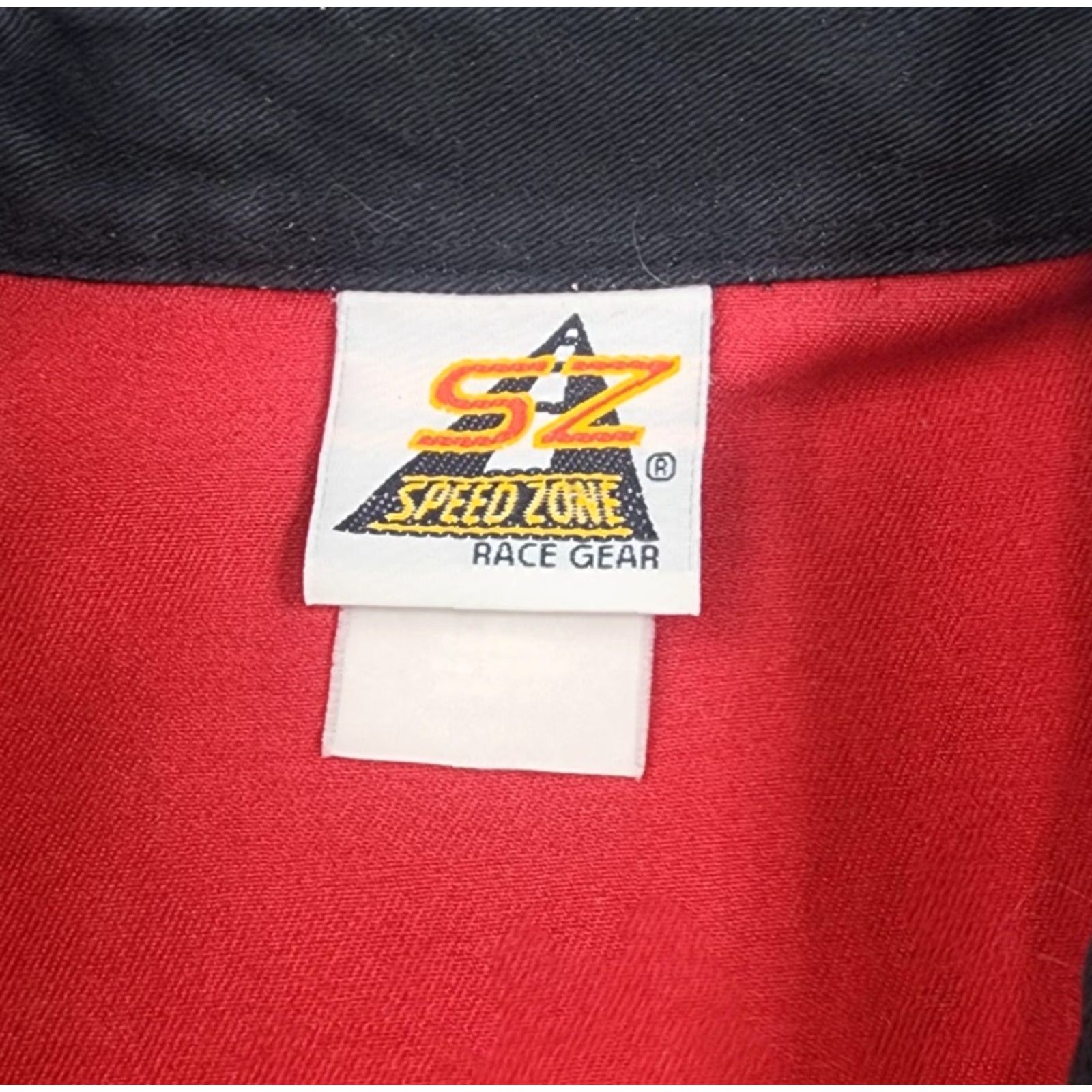 Vintage Hughes Performance Shirt Mens 2XL Red Black Snap Front Pit Crew Work Embroidered Size US XXL / EU 58 / 5 - 7 Thumbnail