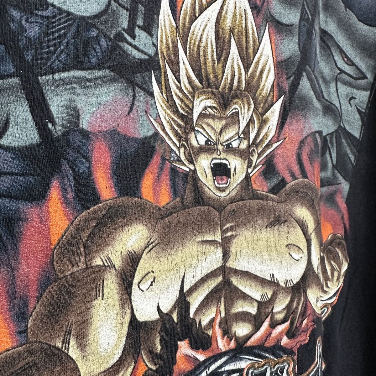 Vintage Vintage VTG Y2K Dragon Ball Z Long Sleeve Shirt Black Goku Size US L / EU 52-54 / 3 - 1 Thumbnail