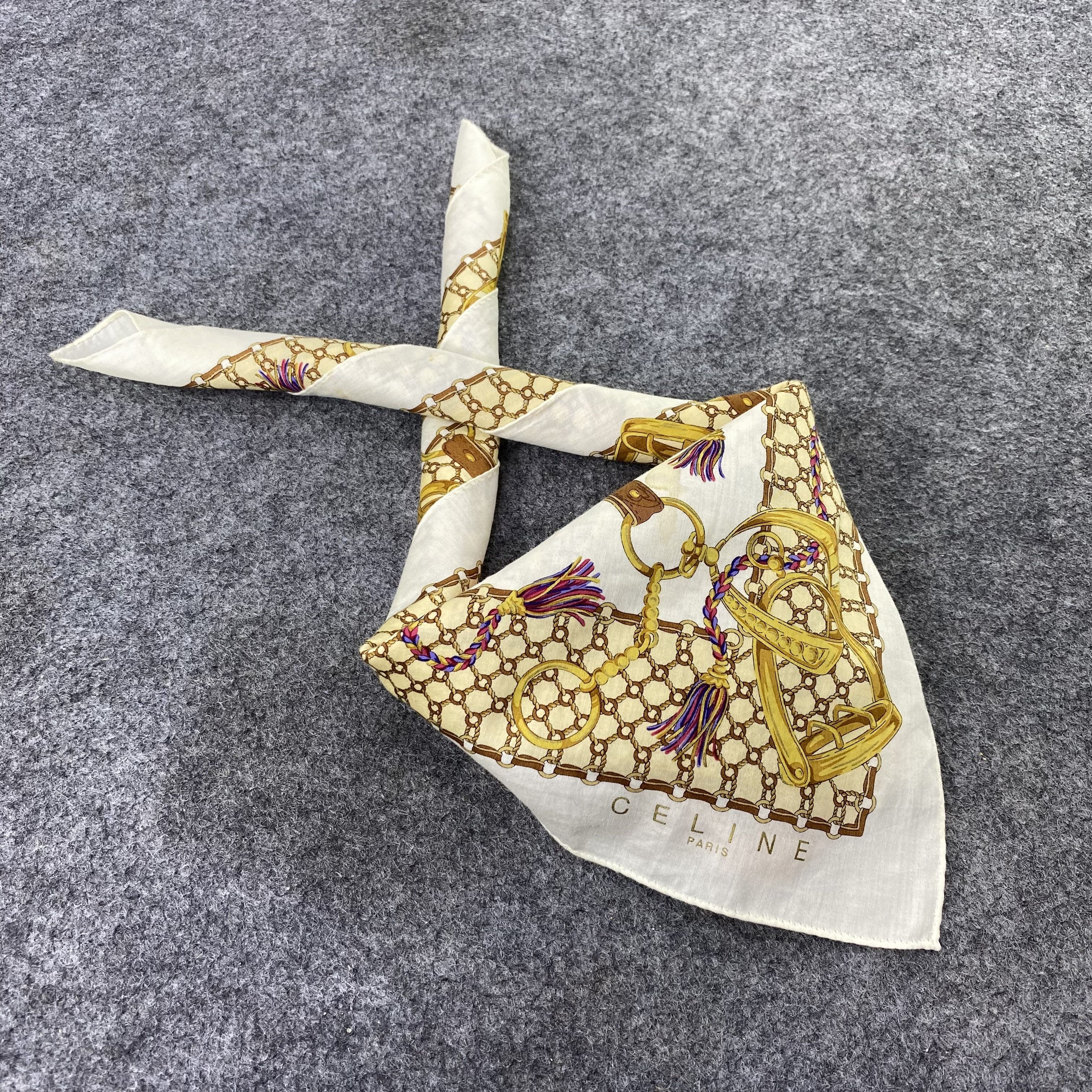 Celine Celine Handkerchief / Bandana / Neckerchief - B527 Size ONE SIZE - 1 Thumbnail