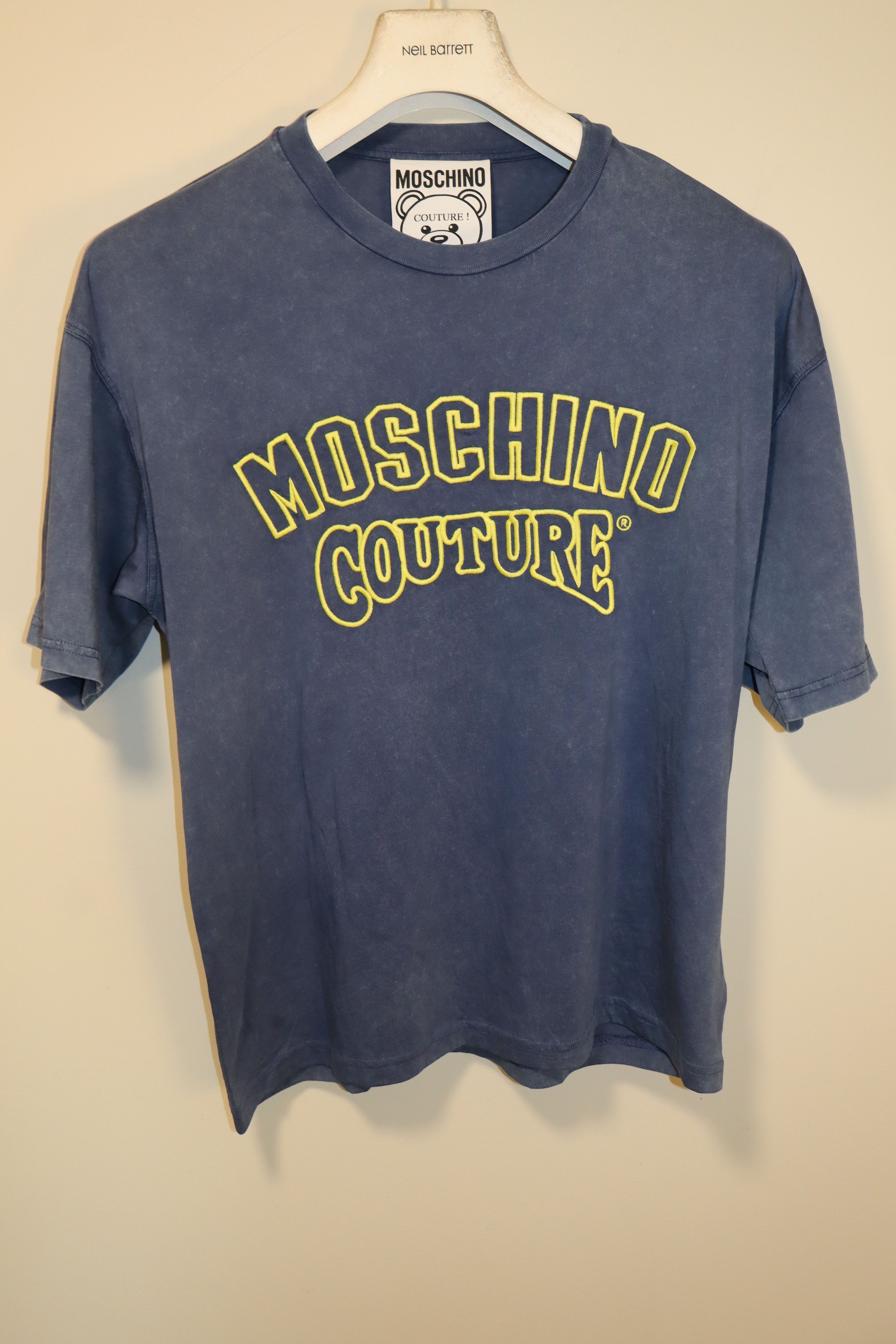 Moschino Embroidered logo t-shirt Size US S / EU 44-46 / 1 - 1 Thumbnail