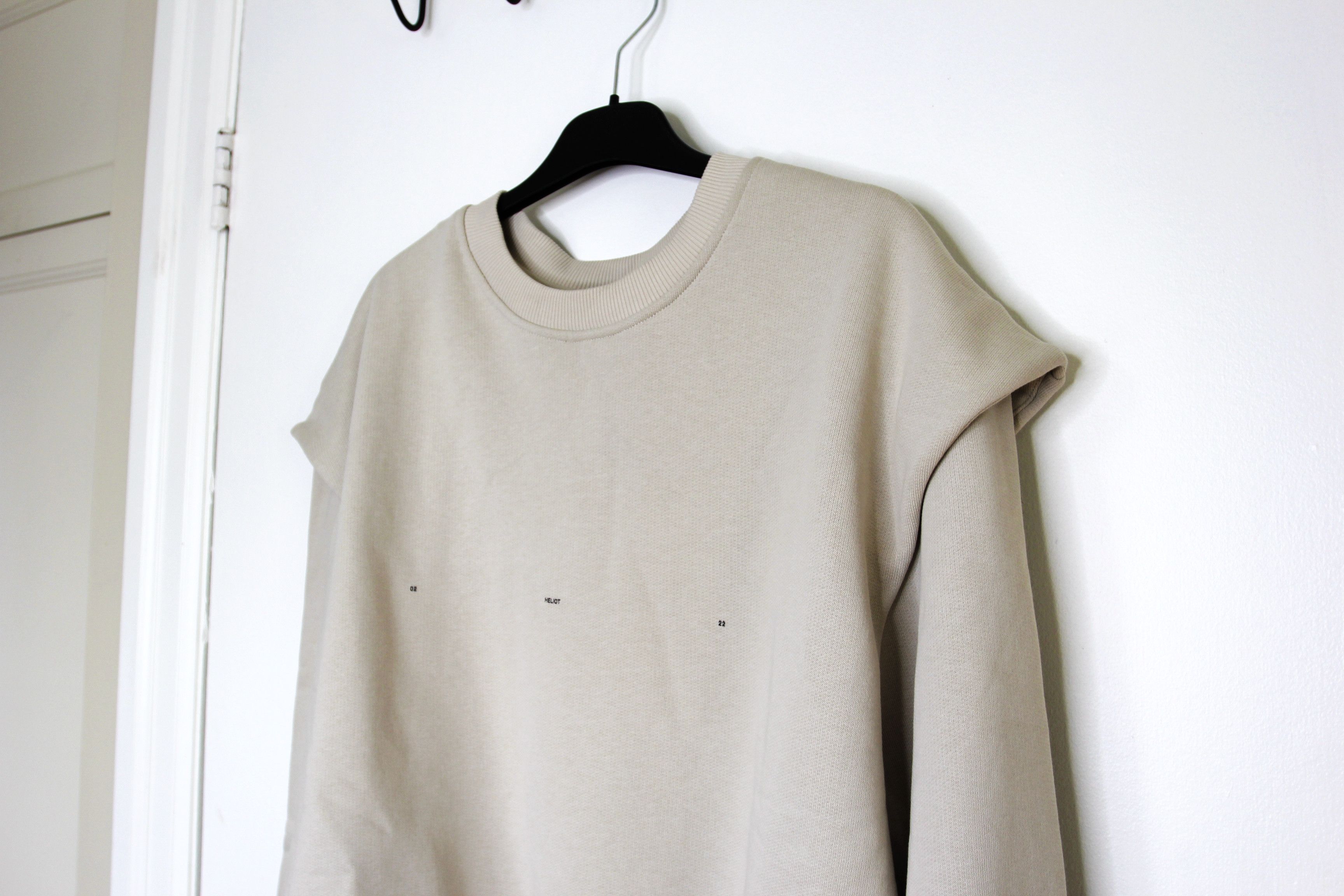 Heliot Emil BNWT SS25 HEILOT EMIL OUTLINE LOGO SWEATSHIRT XL Size US XL / EU 56 / 4 - 4 Thumbnail