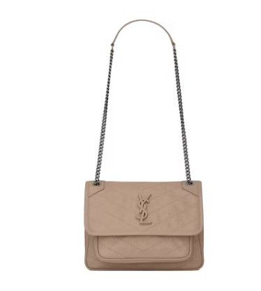 Saint Laurent Paris o1s1wg110924 Size: OS / Niki Baby Leather Bag Light Camel Size ONE SIZE - 1 Thumbnail