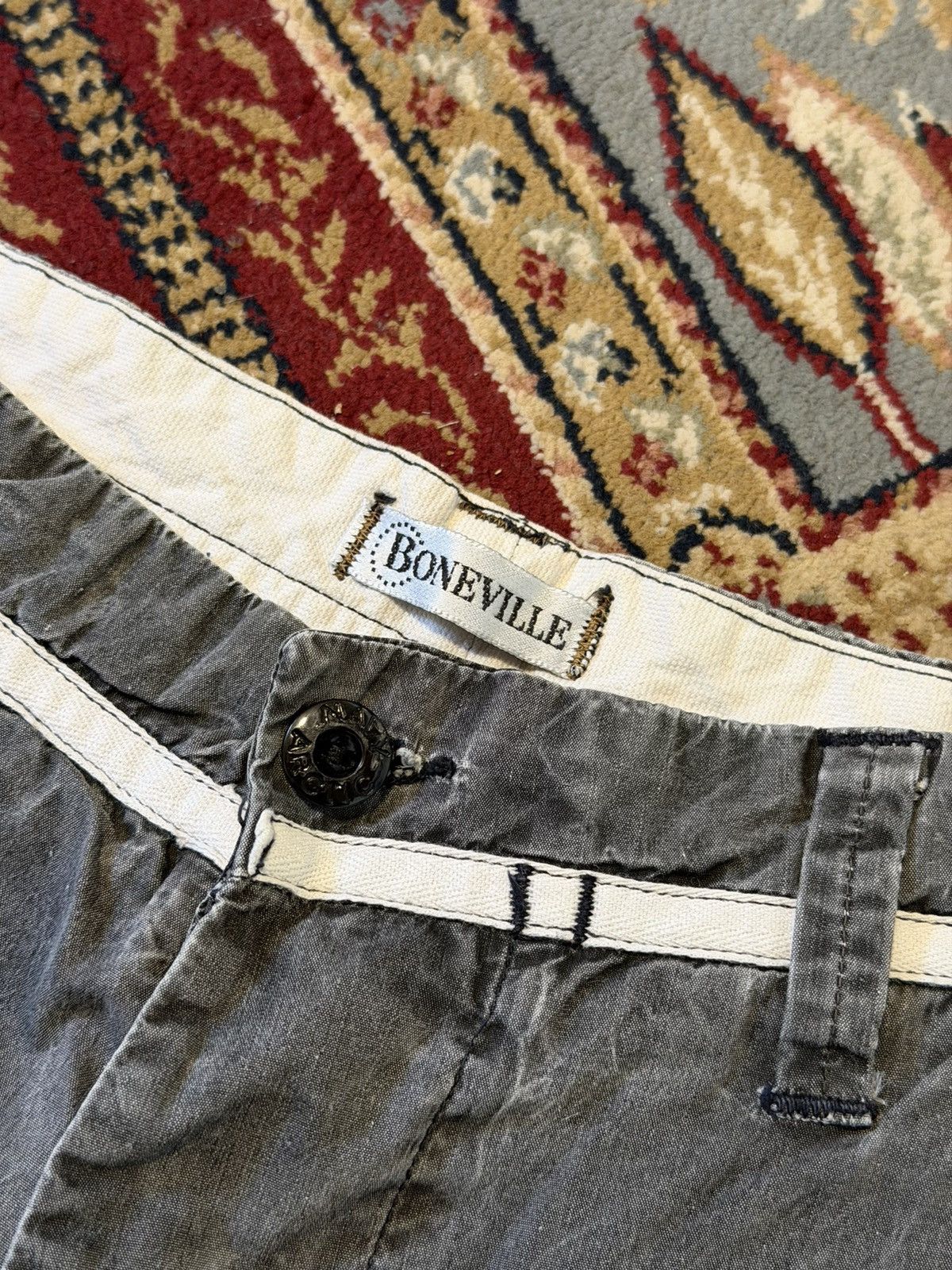 Boneville Boneville Massimo Osti Cp company Shorts Rare Vintage Casual Size US 34 / EU 50 - 7 Thumbnail