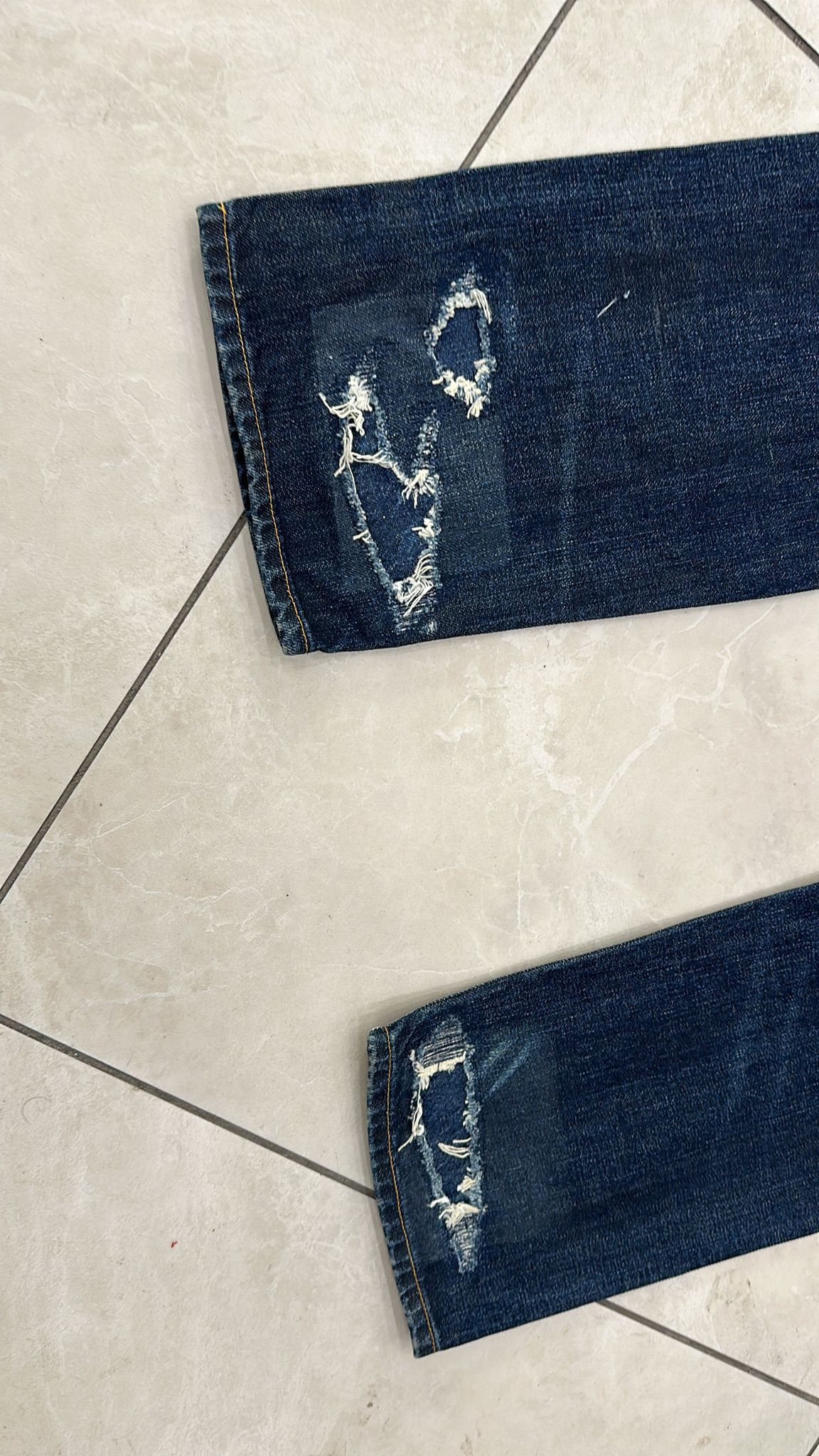 Levi's Vintage Clothing LVC Levi's Vintage Clothing 19?? 501Z XX BigE Selvedge Jeans Size US 32 / EU 48 - 10 Thumbnail