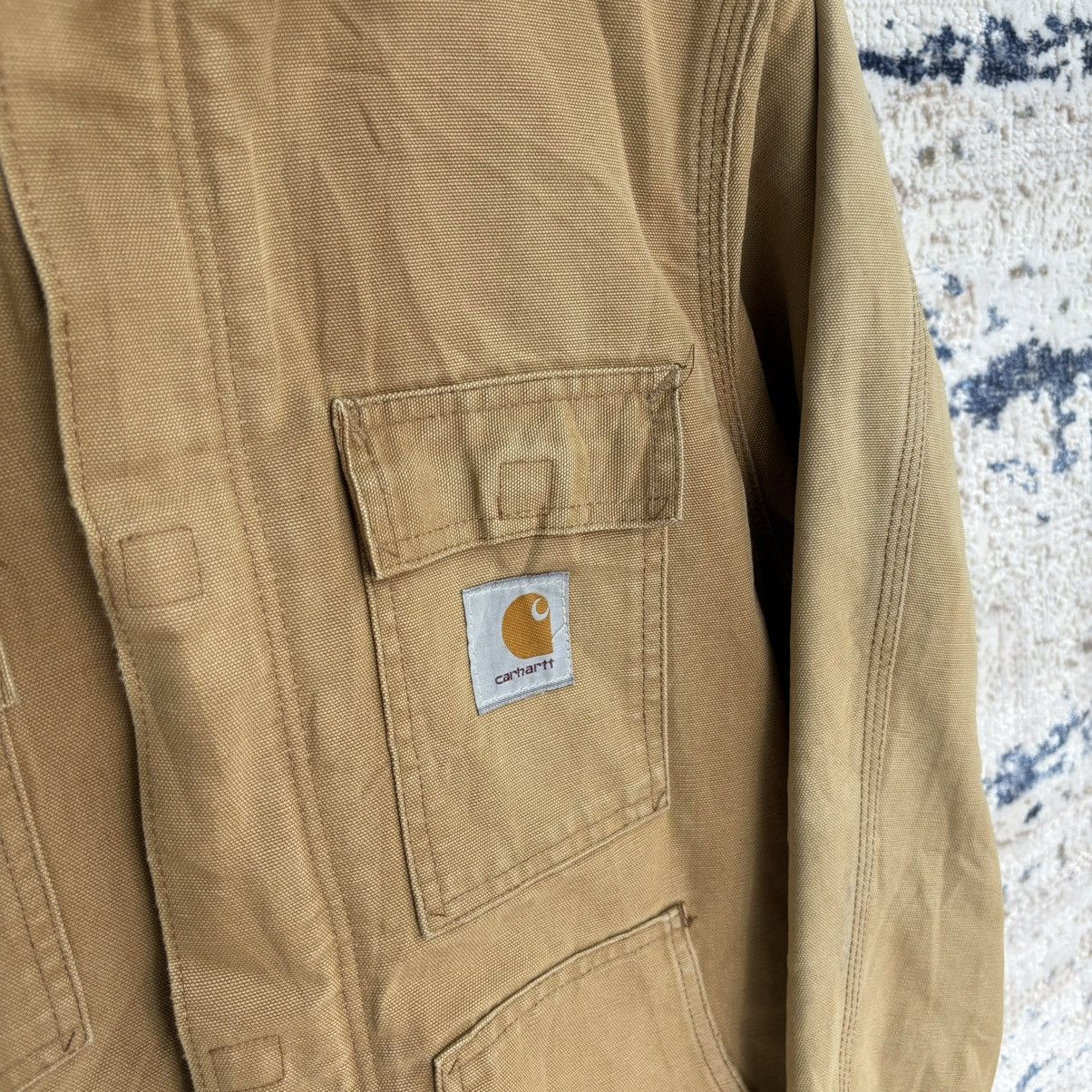 Carhartt × Vintage Vintage Carhartt Detroit Blanket Lined Jacket Size US M / EU 48-50 / 2 - 5 Thumbnail