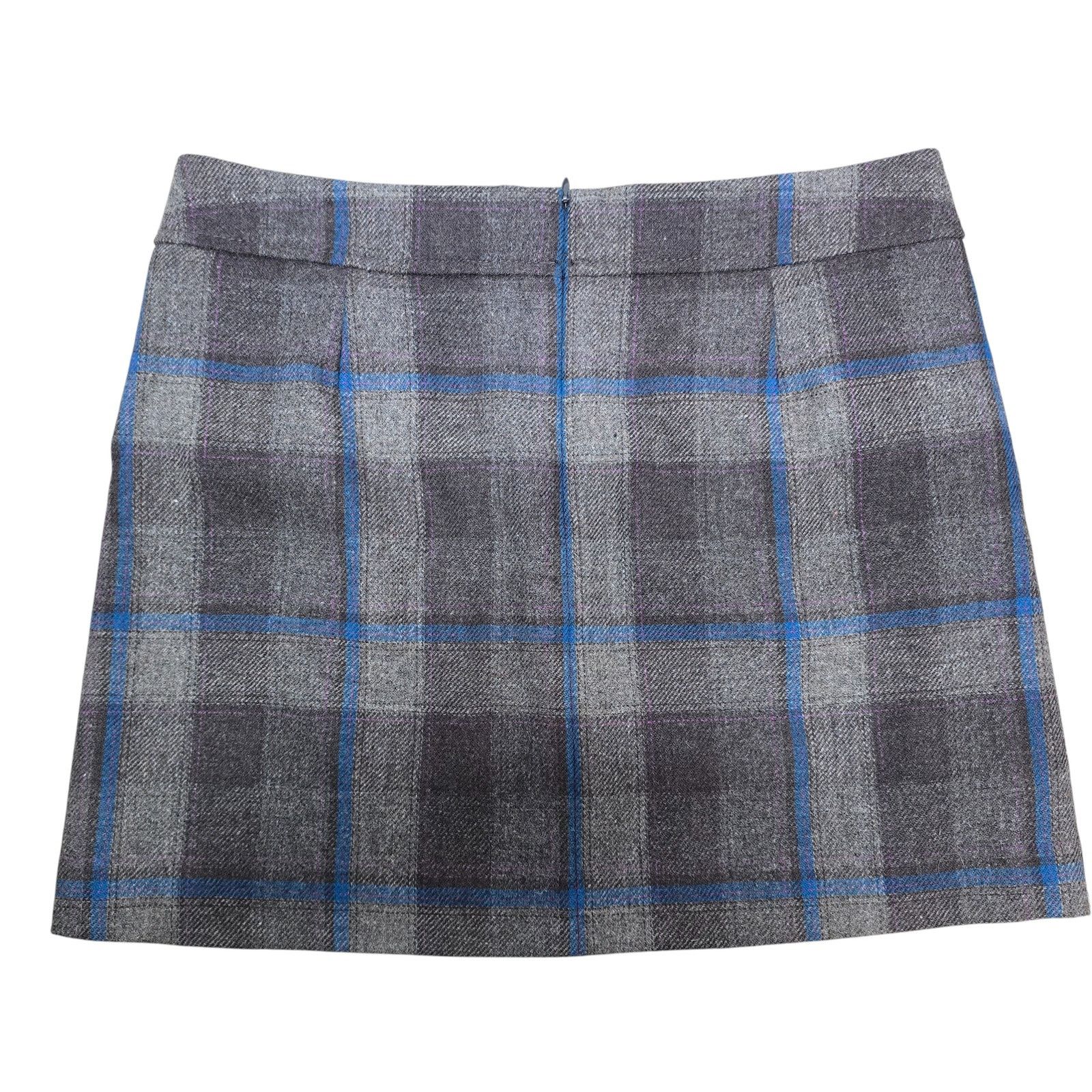 Esprit × Vintage Esprit Mini Skirt w Pockets Wool Blend Size 4 90s Y2K Plaid Size 27" / US 4 / IT 40 - 5 Thumbnail