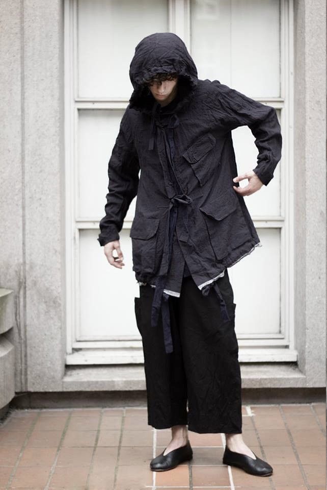 Ziggy Chen Ziggy Chen - S/S 17’ - Button Up Bondage Cotton/Linen Parka Size US S / EU 44-46 / 1 - 6 Thumbnail