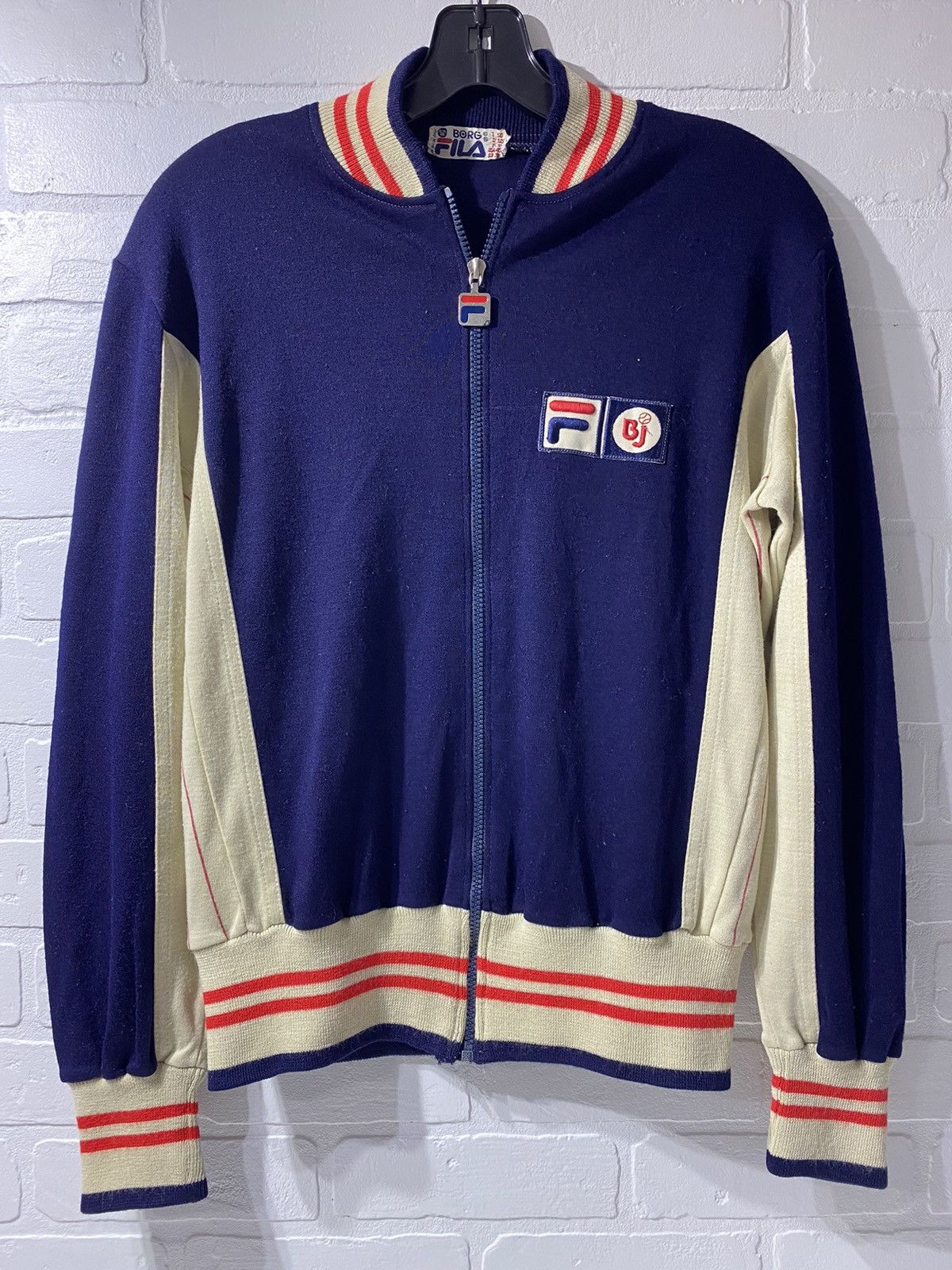 image of Fila Bjorn Borg Bj. Mk1 Settanta Tennis Jacket Med in Blue, Men's (Size Medium)
