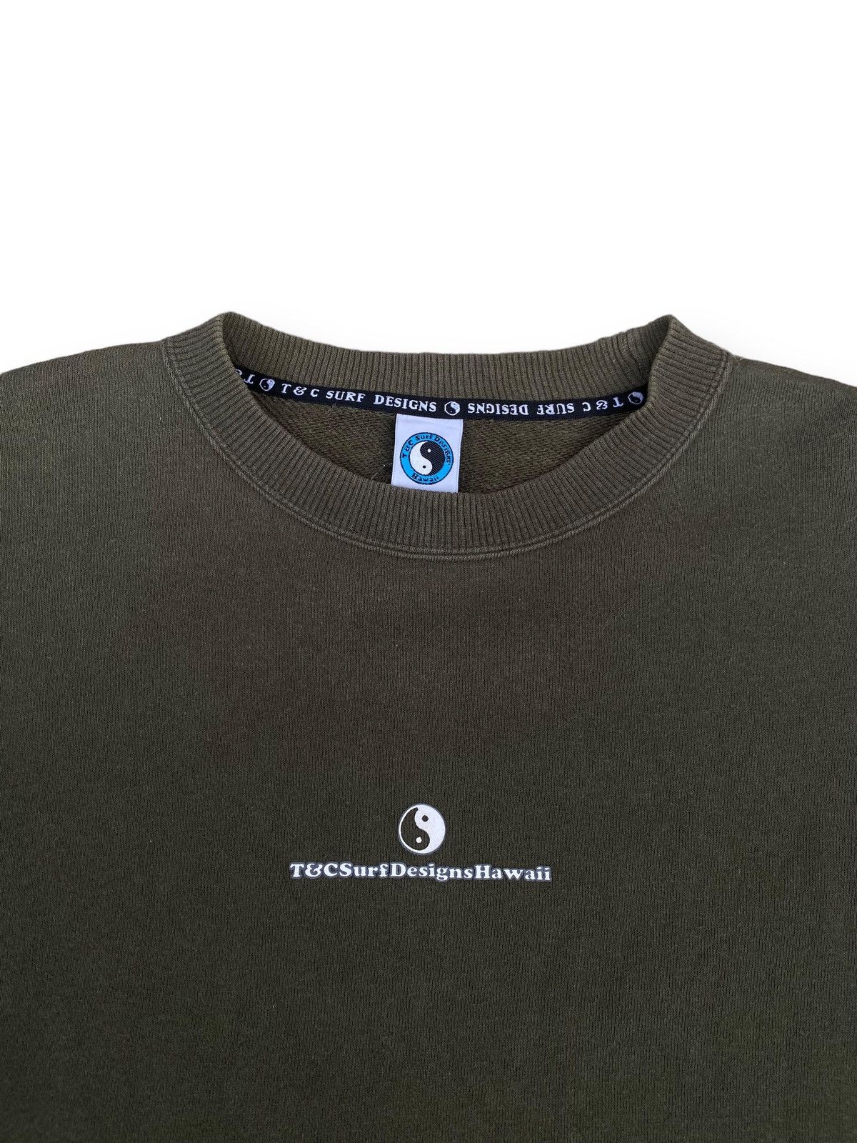Vintage Vintage T&C Surf Design Ying and Yang Big Logo. #C8 Size US L / EU 52-54 / 3 - 3 Thumbnail