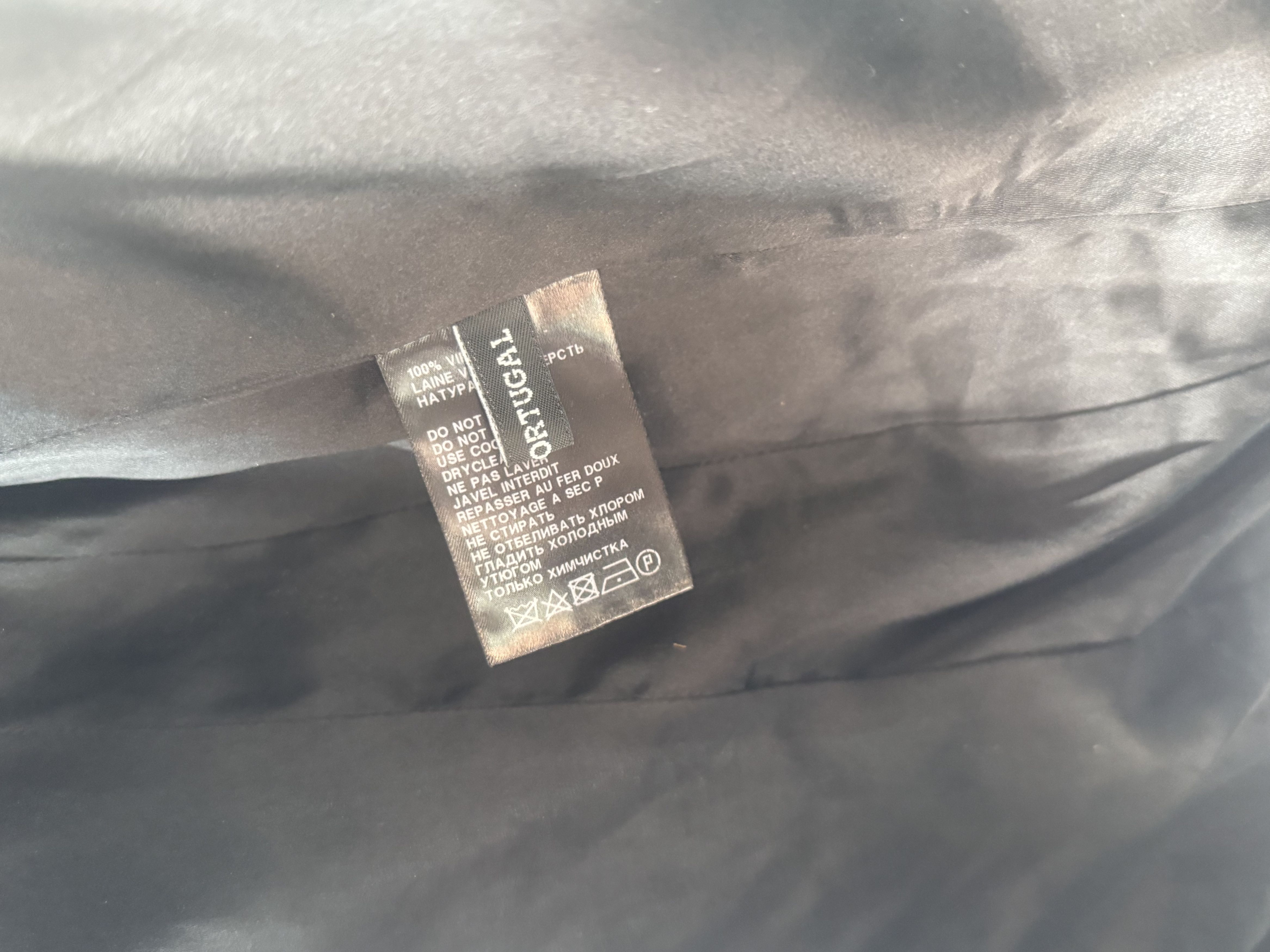 Ann Demeulemeester Ann Demeulemeester Virgin Wool Blazer Size S / US 4 / IT 40 - 6 Thumbnail