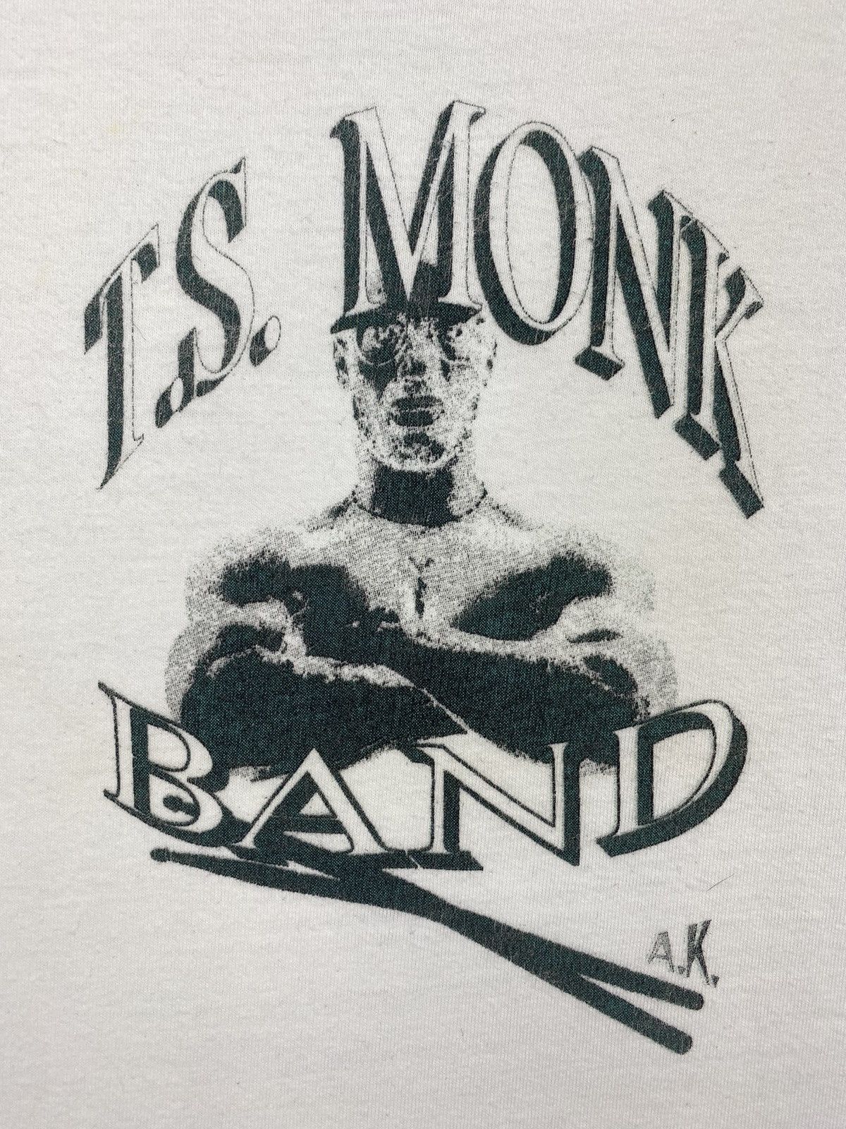 Band Tees Vintage 90s T.S. MONK BAND “Father of Jazz” Tshirt Size US XL / EU 56 / 4 - 3 Thumbnail