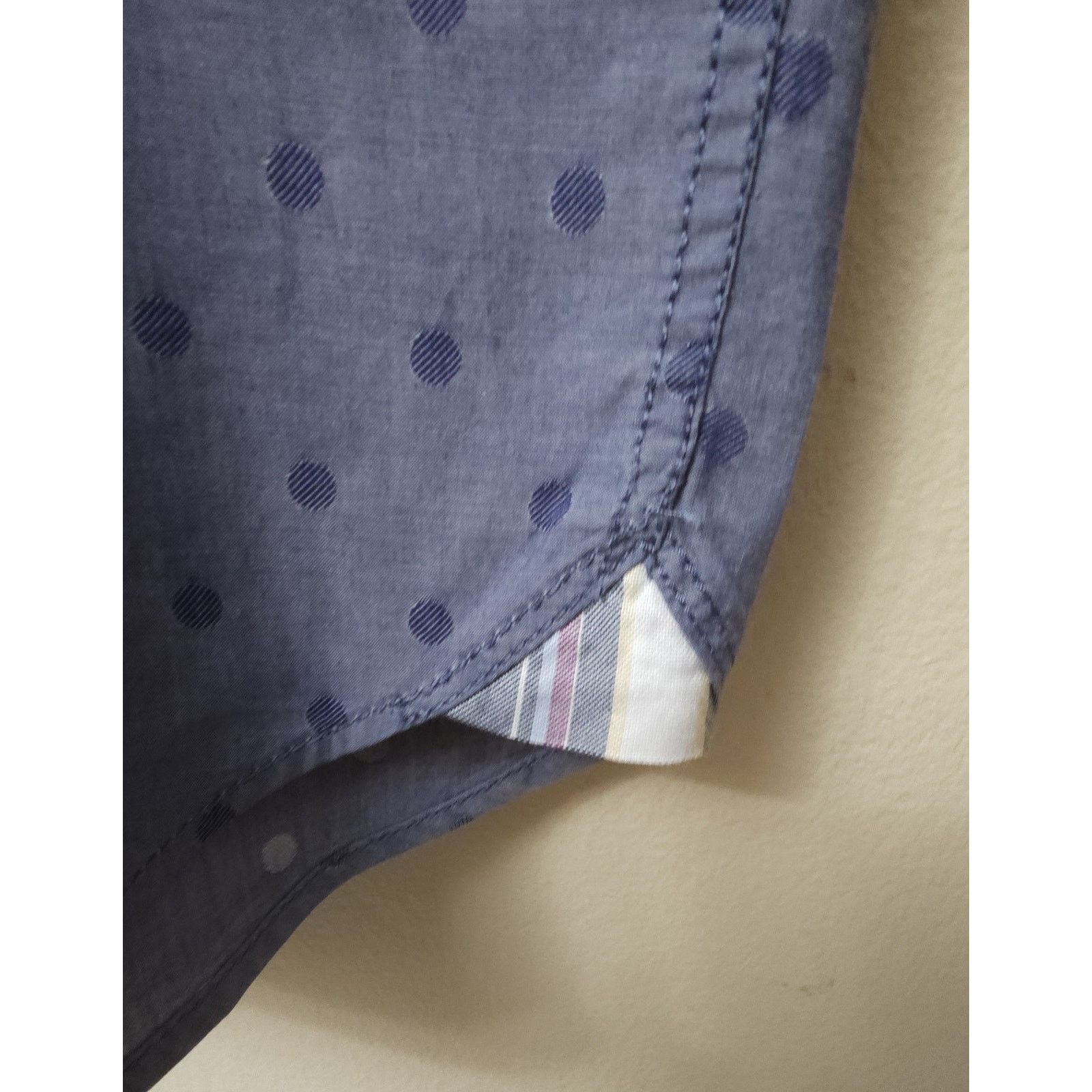 Ted Baker Ted Baker Men's Shirt Size 5 Short Sleeve Button Up Hamok Size US M / EU 48-50 / 2 - 4 Thumbnail