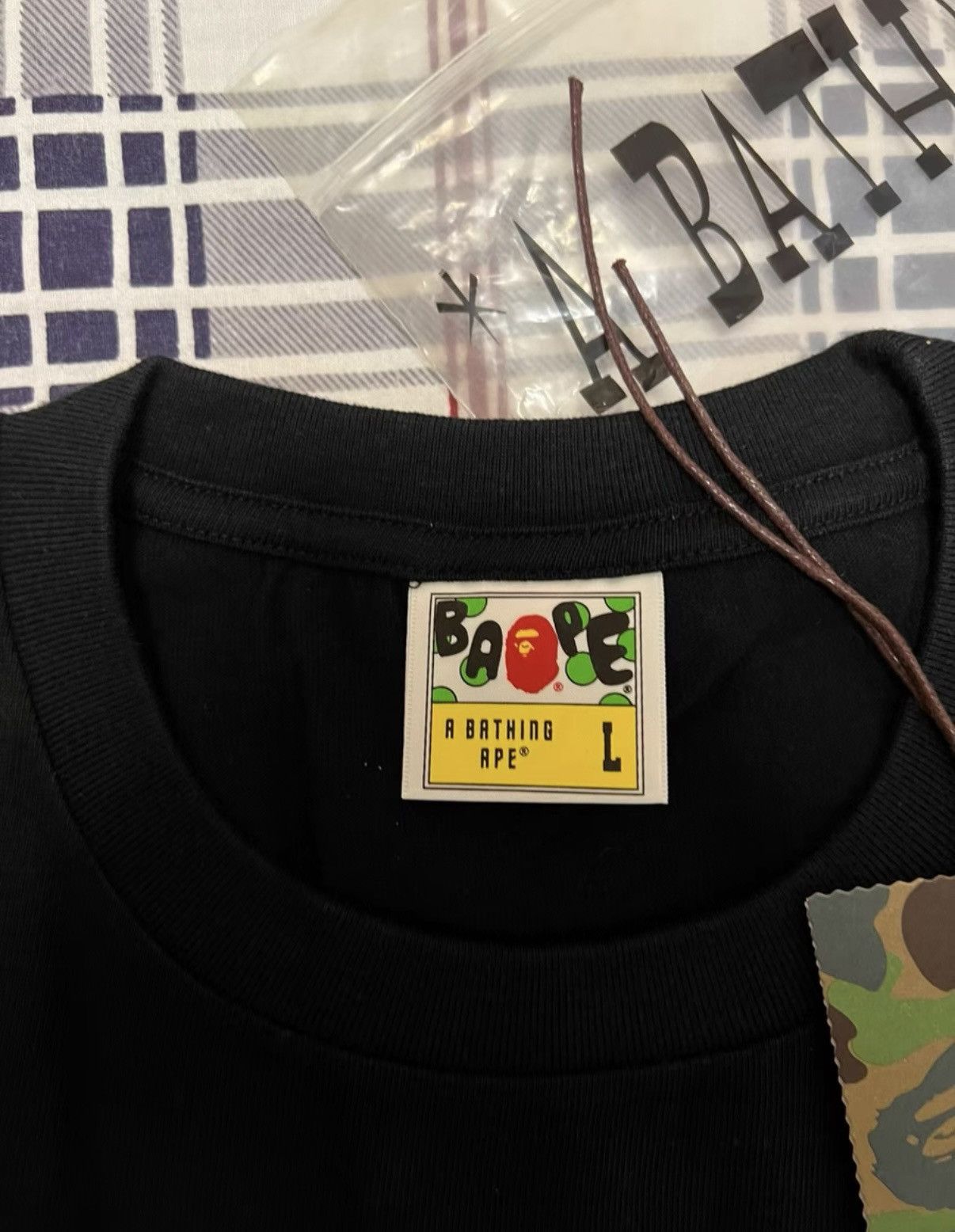 Bape BAPE OG Nigo Era Brand New Black Tee Size US L / EU 52-54 / 3 - 3 Thumbnail
