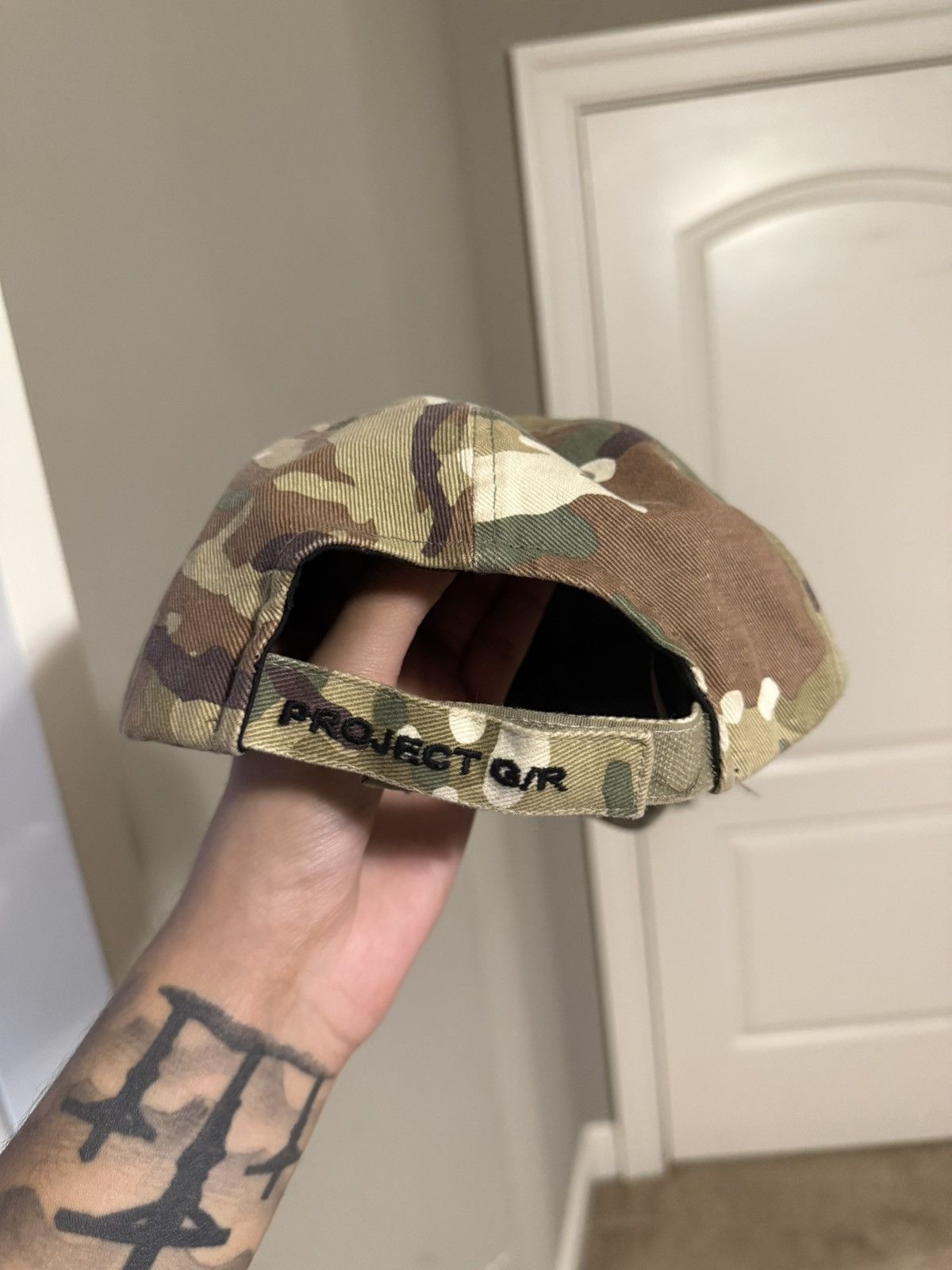 PROJECT G/R × murd333r.fm Project Gr X Murderfm camo hat Size ONE SIZE - 3 Thumbnail