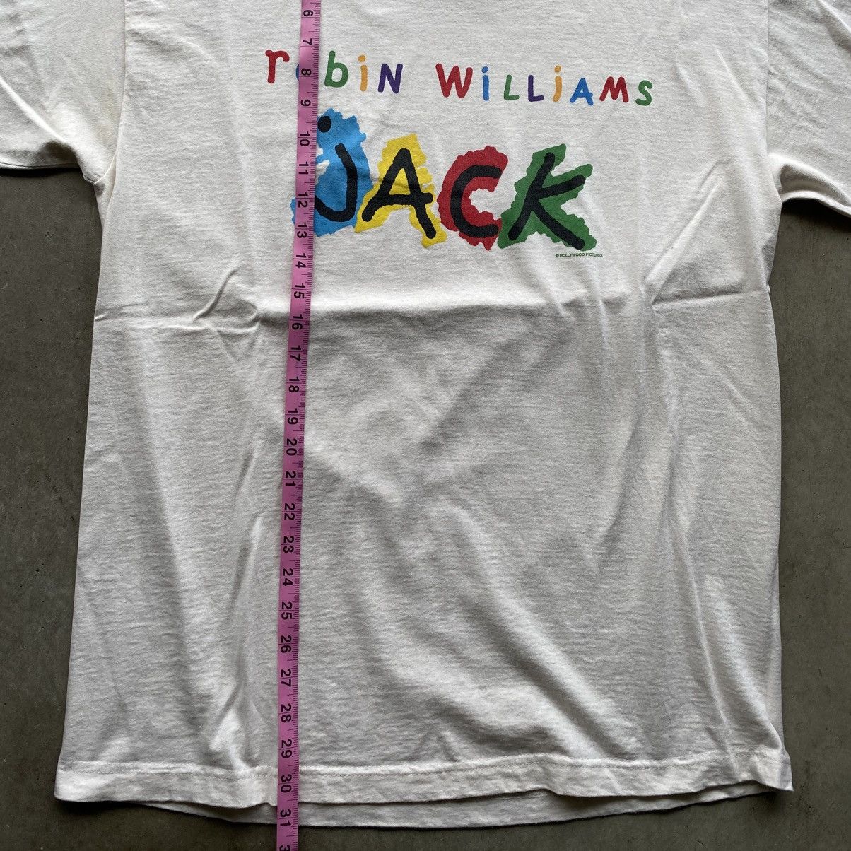 Vintage Vintage 1996 Jack Robin Williams Movie T Shirt XL Promo Size US XL / EU 56 / 4 - 6 Thumbnail