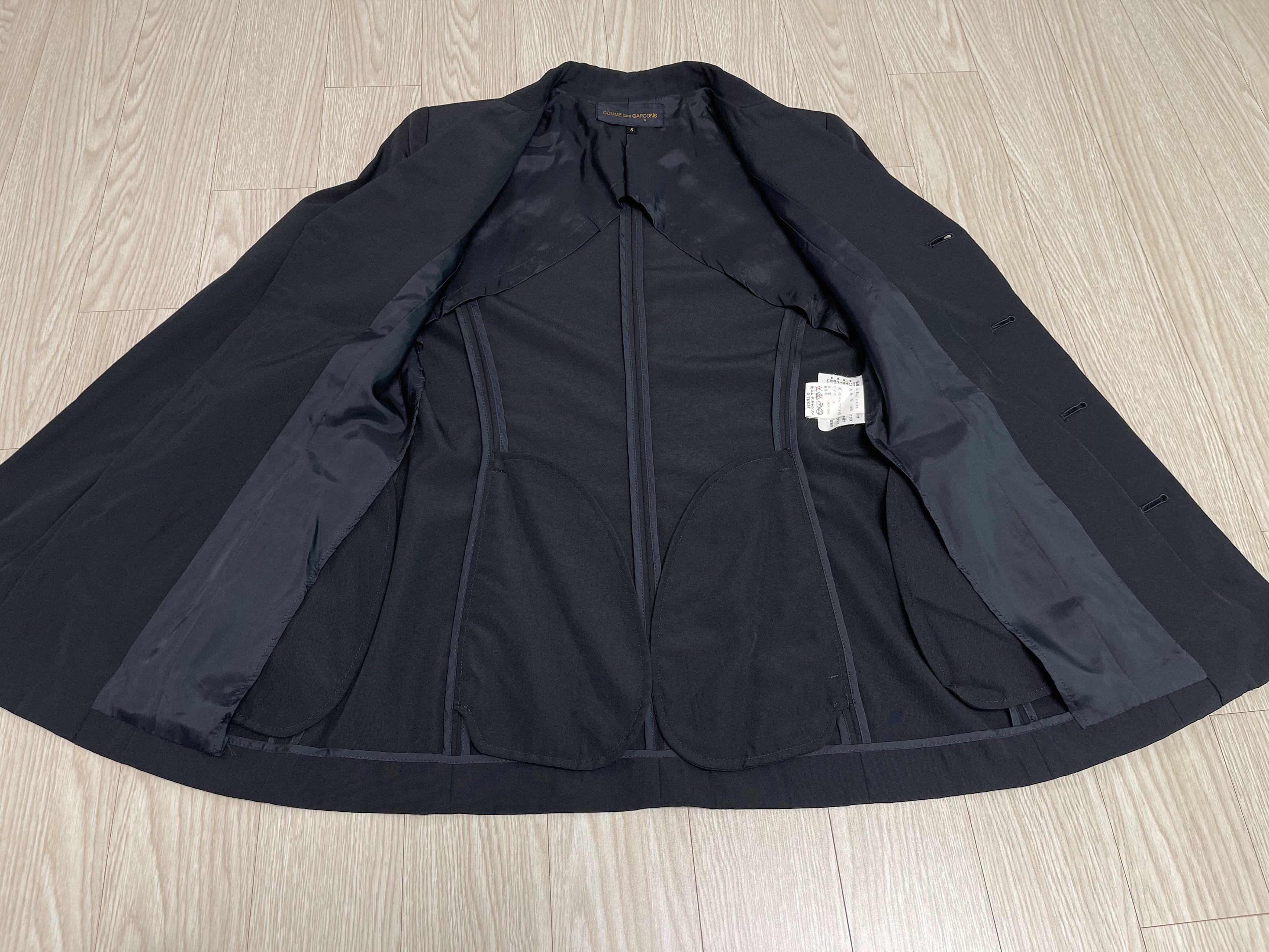 Comme des Garcons Comme des Garcons Gavardin Tailored Jacket AD1992 Size S / US 4 / IT 40 - 9 Thumbnail