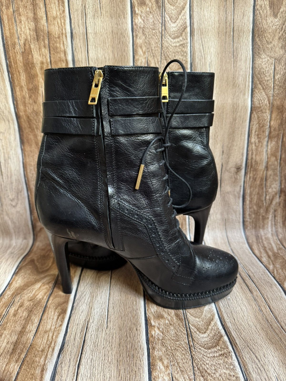 platform ankle boots