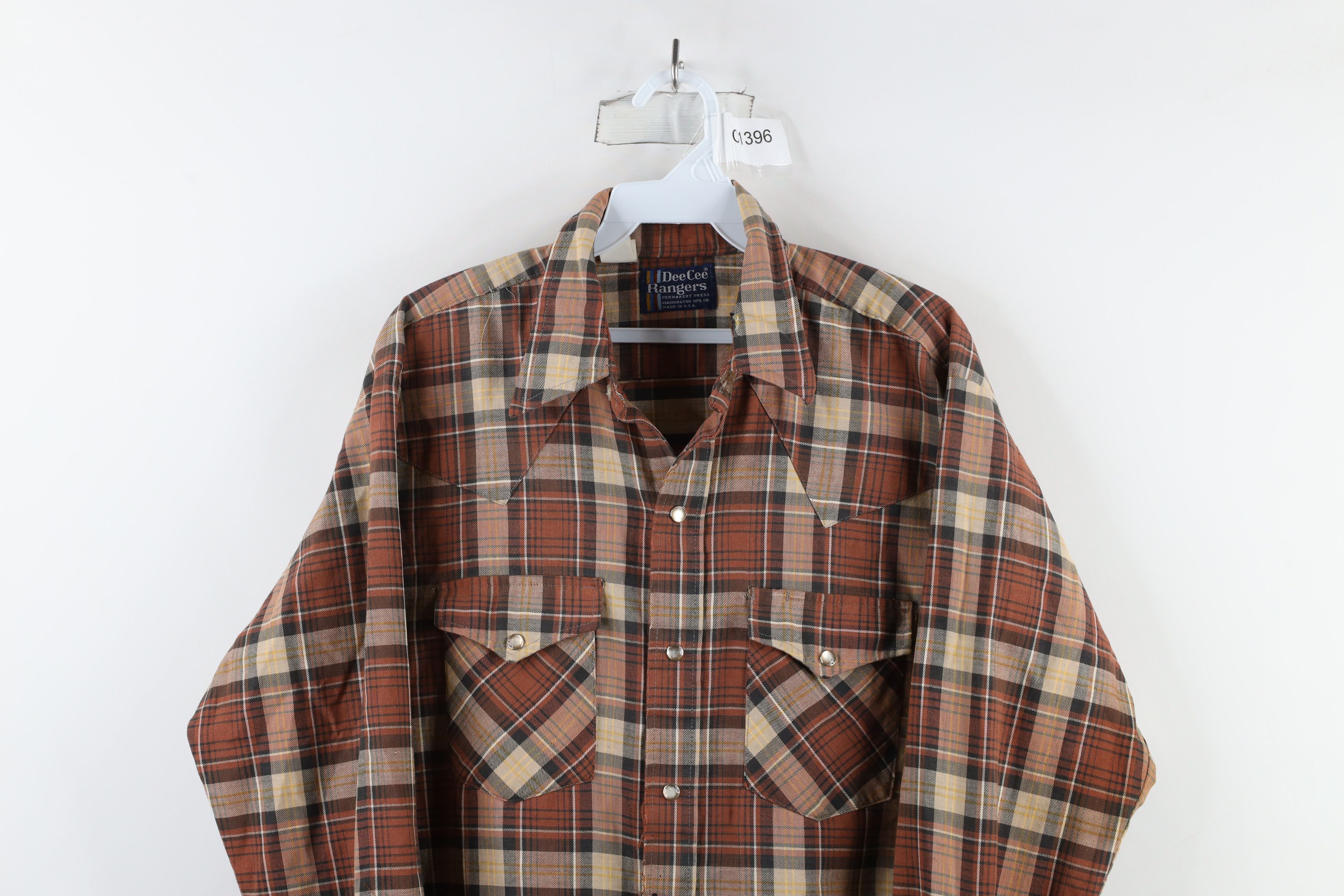Vintage Vintage 70s Streetwear Western Rodeo Snap Button Shirt USA Size US L / EU 52-54 / 3 - 2 Thumbnail