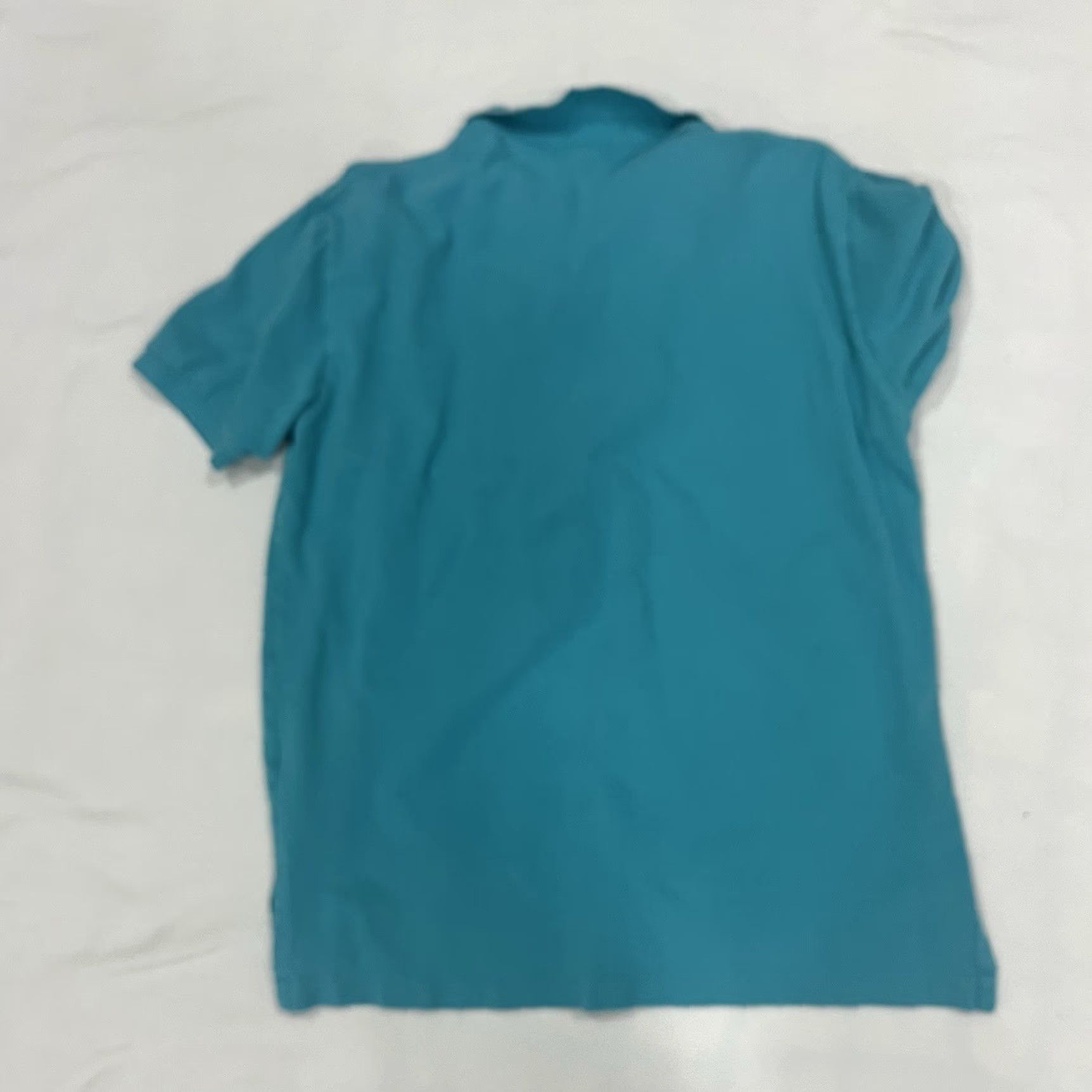 Ralph Lauren VINTAGE Ralph Lauren Polo Men’s Collared T Shirt Aqua Turquoise L Regular Logo Short Sleeve Knit Shirt Men Women? Size US L / EU 52-54 / 3 - 3 Thumbnail