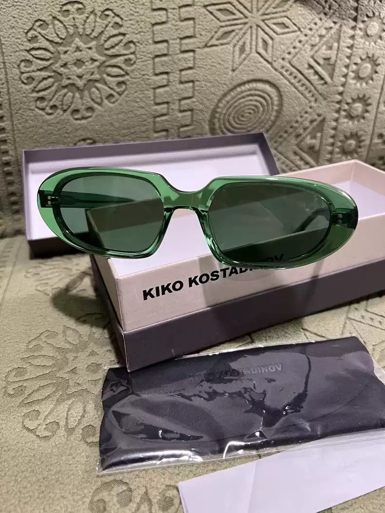 左*端様 kiko kostadinov KK SUNGLASSES GREEN Kiko Kostadinov KIKO KOSTADINOV RIA SUNGLASSES EMERALD 23ss