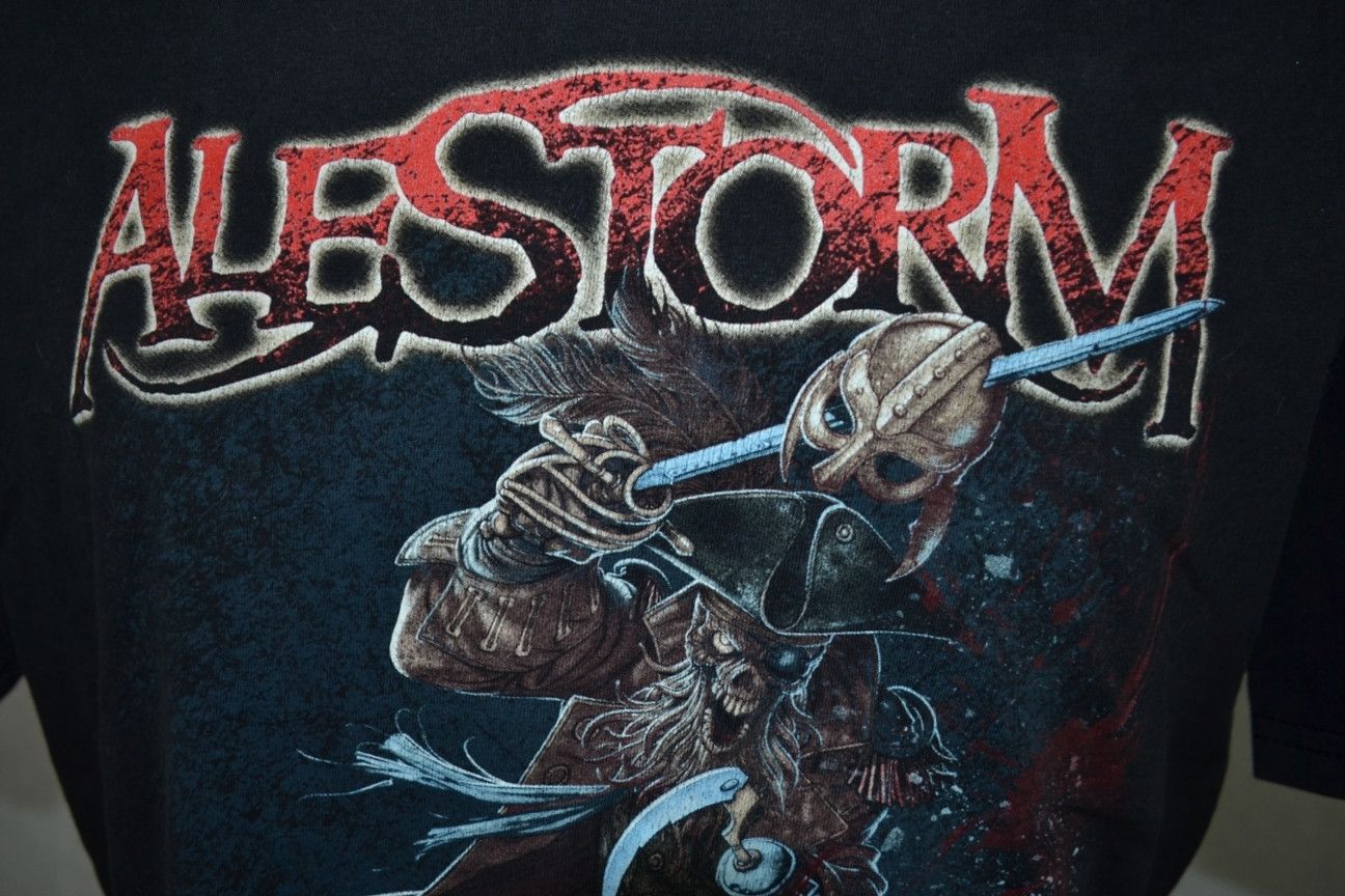 Band Tees × Vintage Vintage 2011 Alestorm Back Through Time band tee L Size US L / EU 52-54 / 3 - 5 Thumbnail