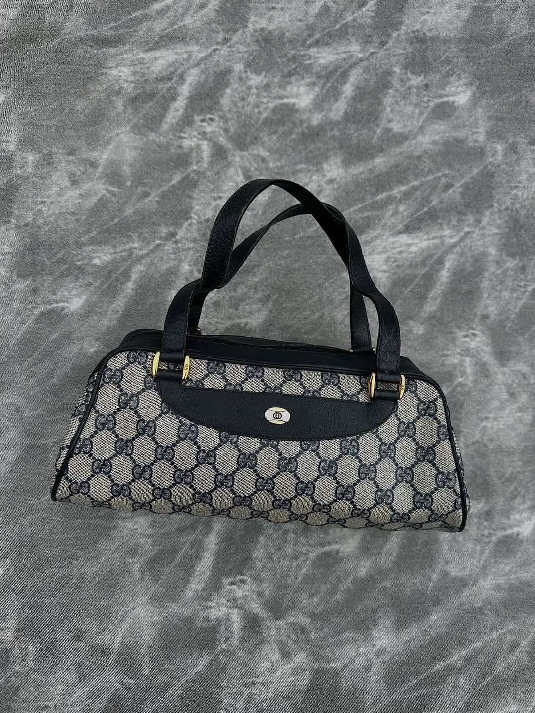 Gucci Vintage Gg supreme ophidia tubular satchel bag Size ONE SIZE - 1 Thumbnail