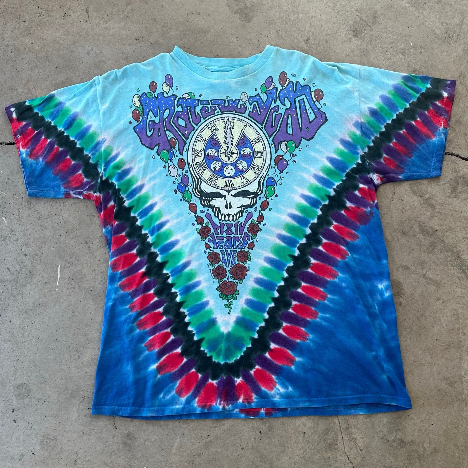 Liquid Blue Grateful Dead 1995 New Year’s Eve in the midnight hour Size US XL / EU 56 / 4 - 1 Thumbnail