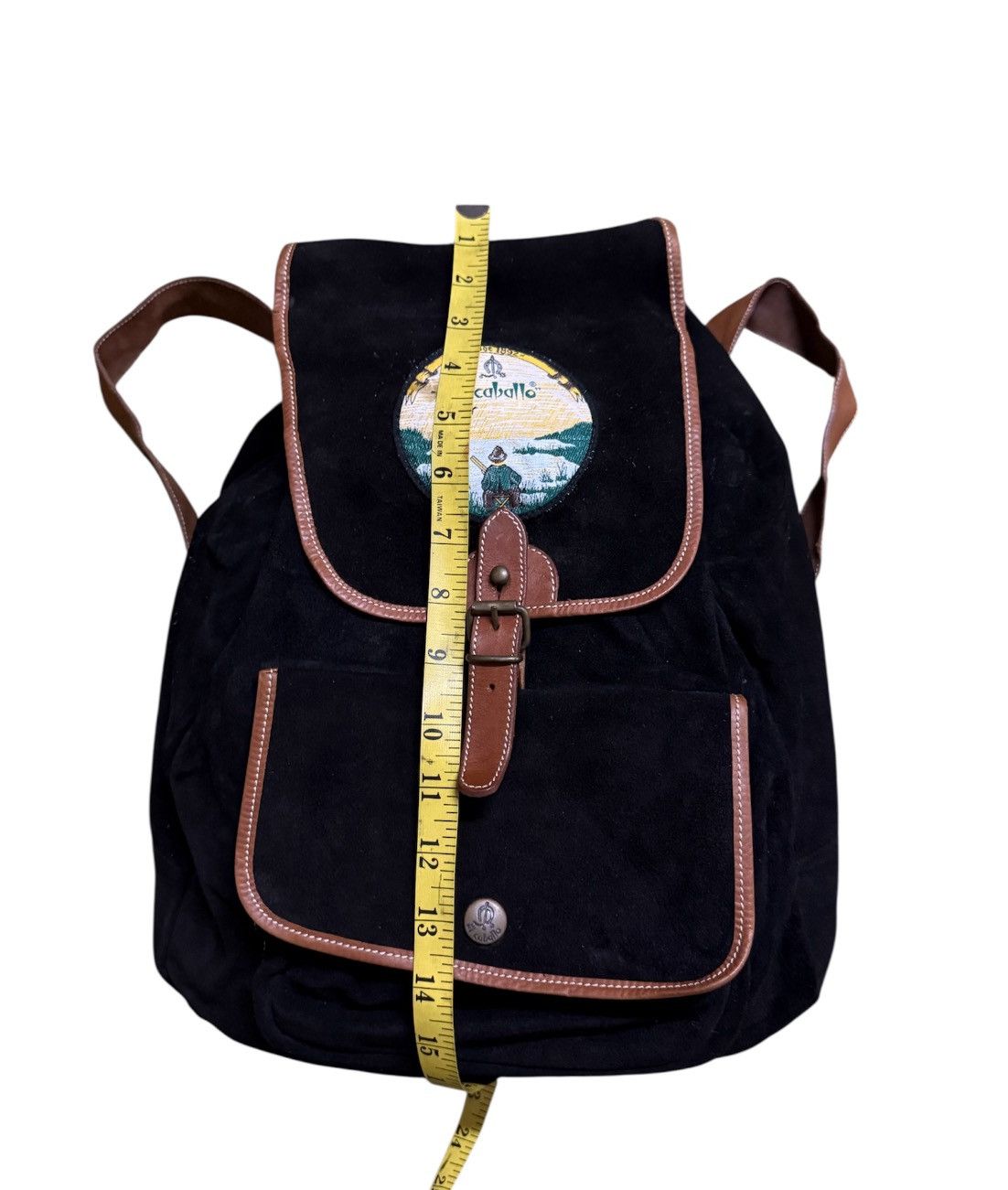 Japanese Brand Handmade Leather Bagpack el caballo Size ONE SIZE - 9 Thumbnail