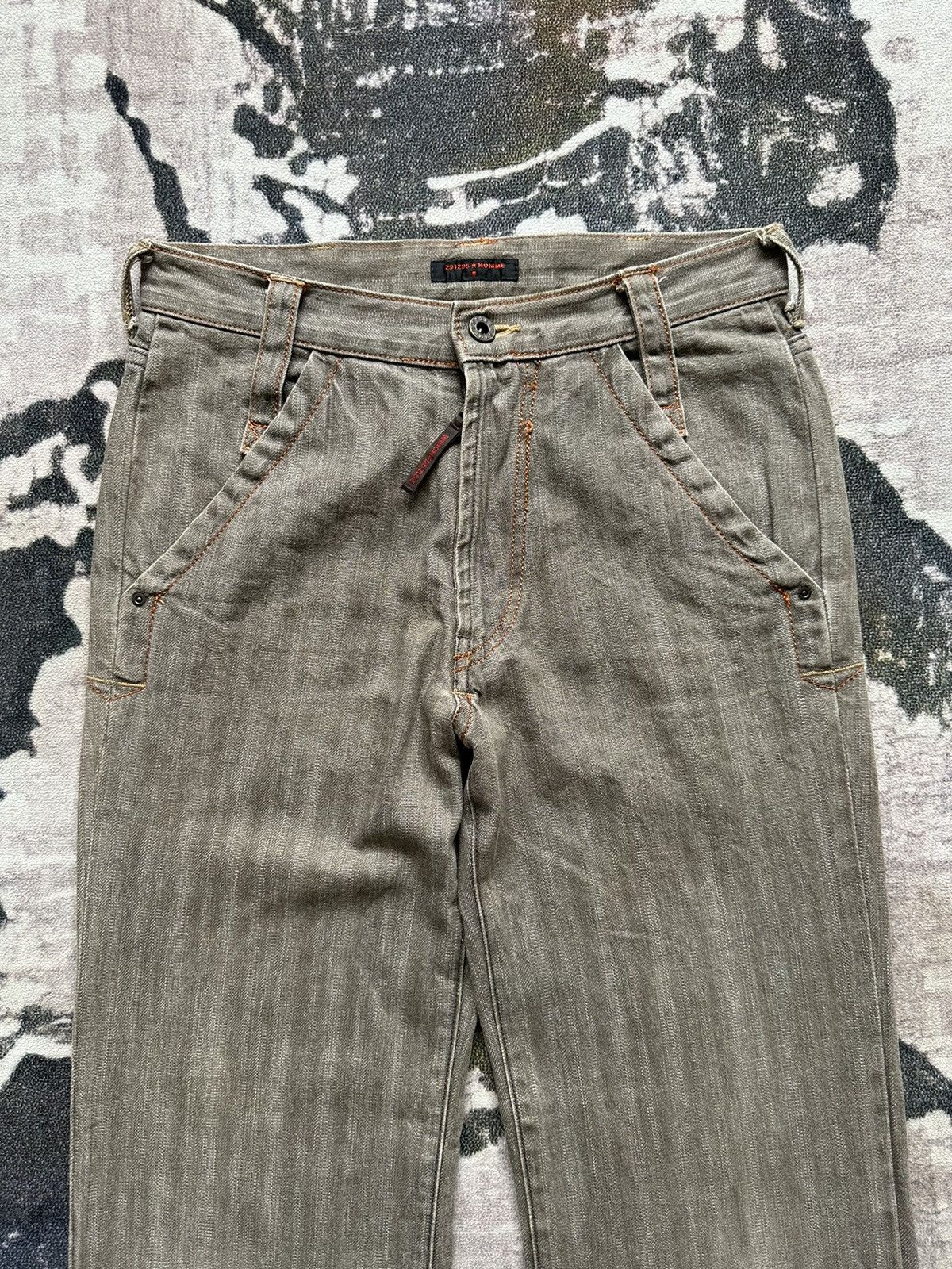 291295=Homme SS05 - 291295 Homme military fashion denim Size US 30 / EU 46 - 6 Thumbnail