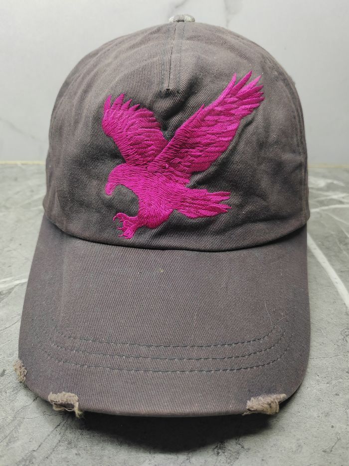 Vintage Vintage Dohc Eagles Distressed Style Cap Hat Size ONE SIZE - 2 Thumbnail